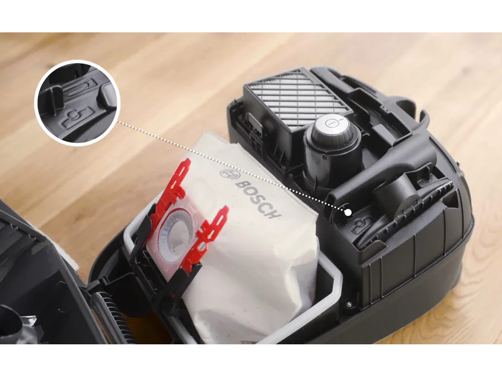 Bosch Series 4 Dammsugare ProPower (svart) Dammsugare