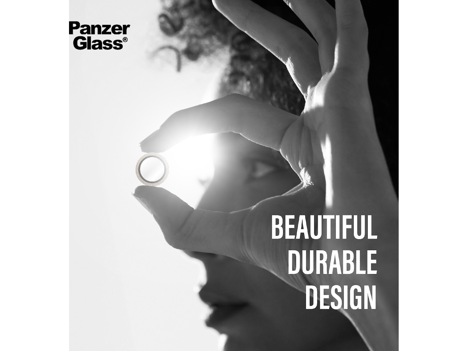PanzerGlass iPhone 17 Pro / 17 Pro Max / 16 Pro / 16 Pro Max Hoops Linsskydd (glitter gold) Skärmskydd mobiltelefon