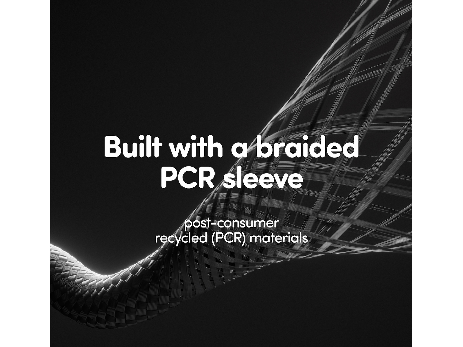 PanzerGlass Racing 240W USB-C kabel, 1,2m (svart) USB-kablar