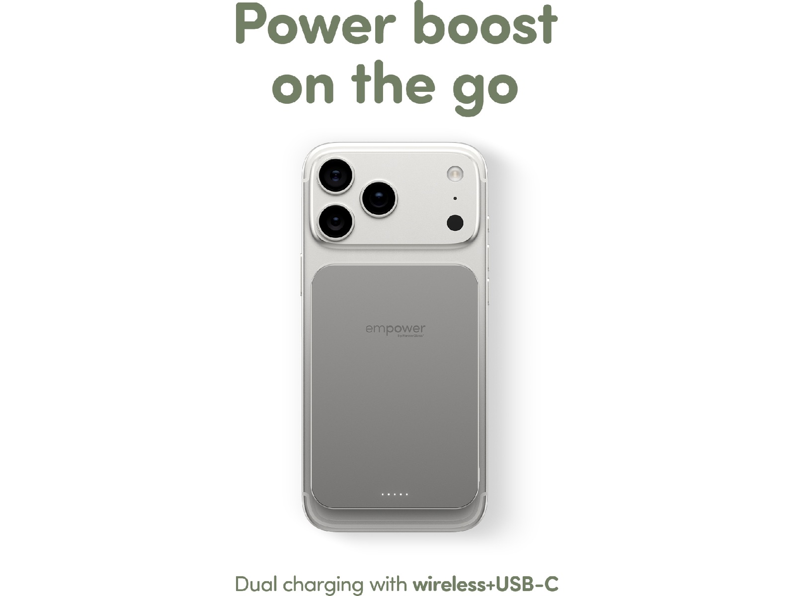 PanzerGlass empower Powerbank 5000mAh (titanium) Powerbank
