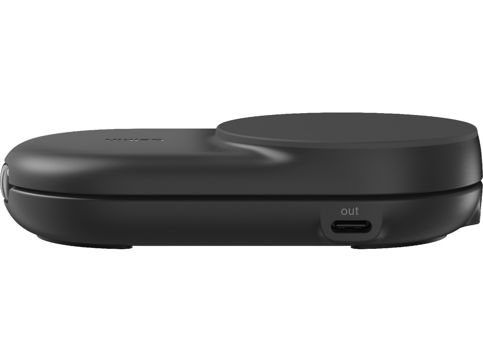 Belkin UltraCharge 2-i-1 Qi2 trådlös laddare (svart) Trådlös laddare