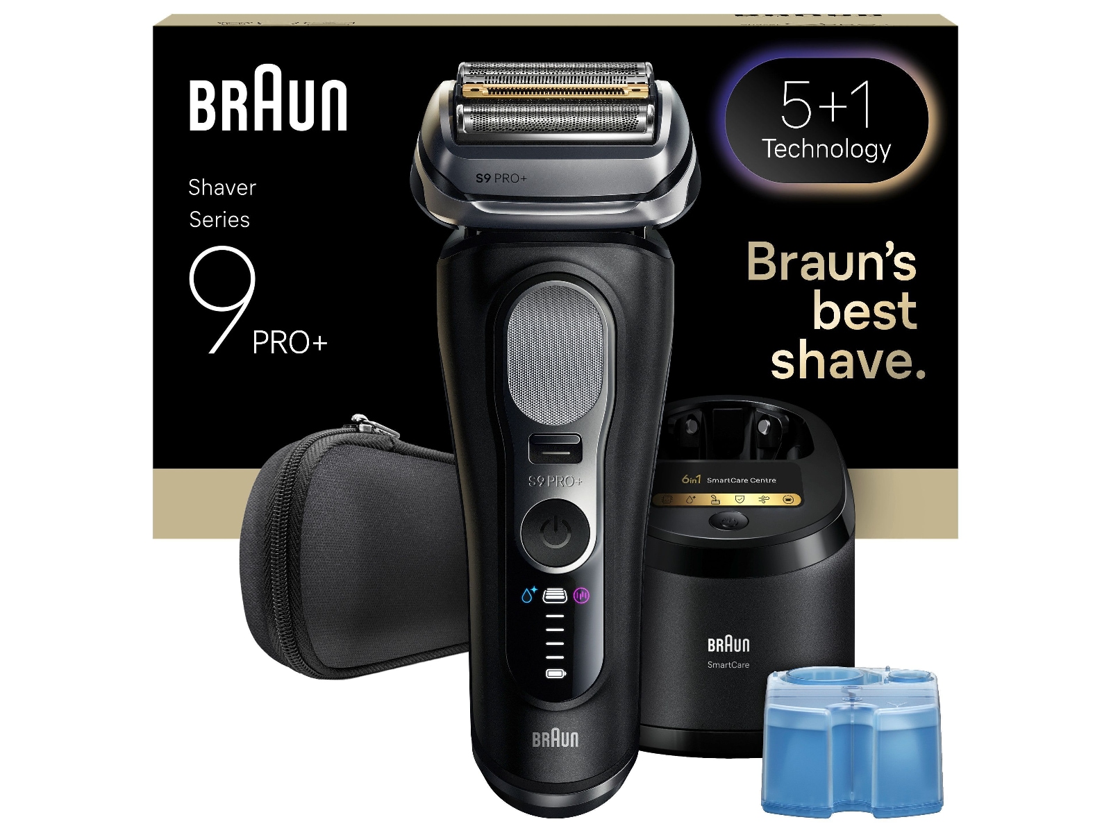 Braun Series 9 PRO+ Elektrisk Rakapparat 9660CC Rakapparat