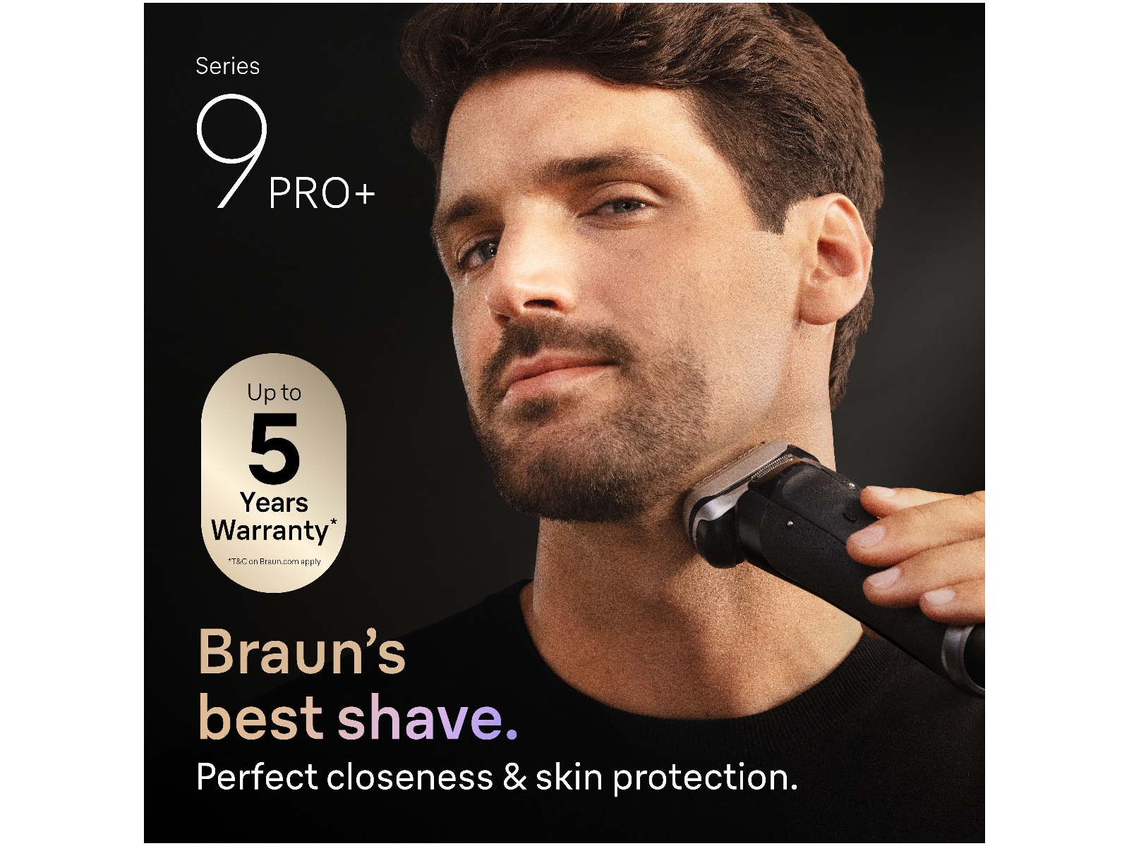 Braun Series 9 PRO+ Elektrisk Rakapparat 9660CC Rakapparat