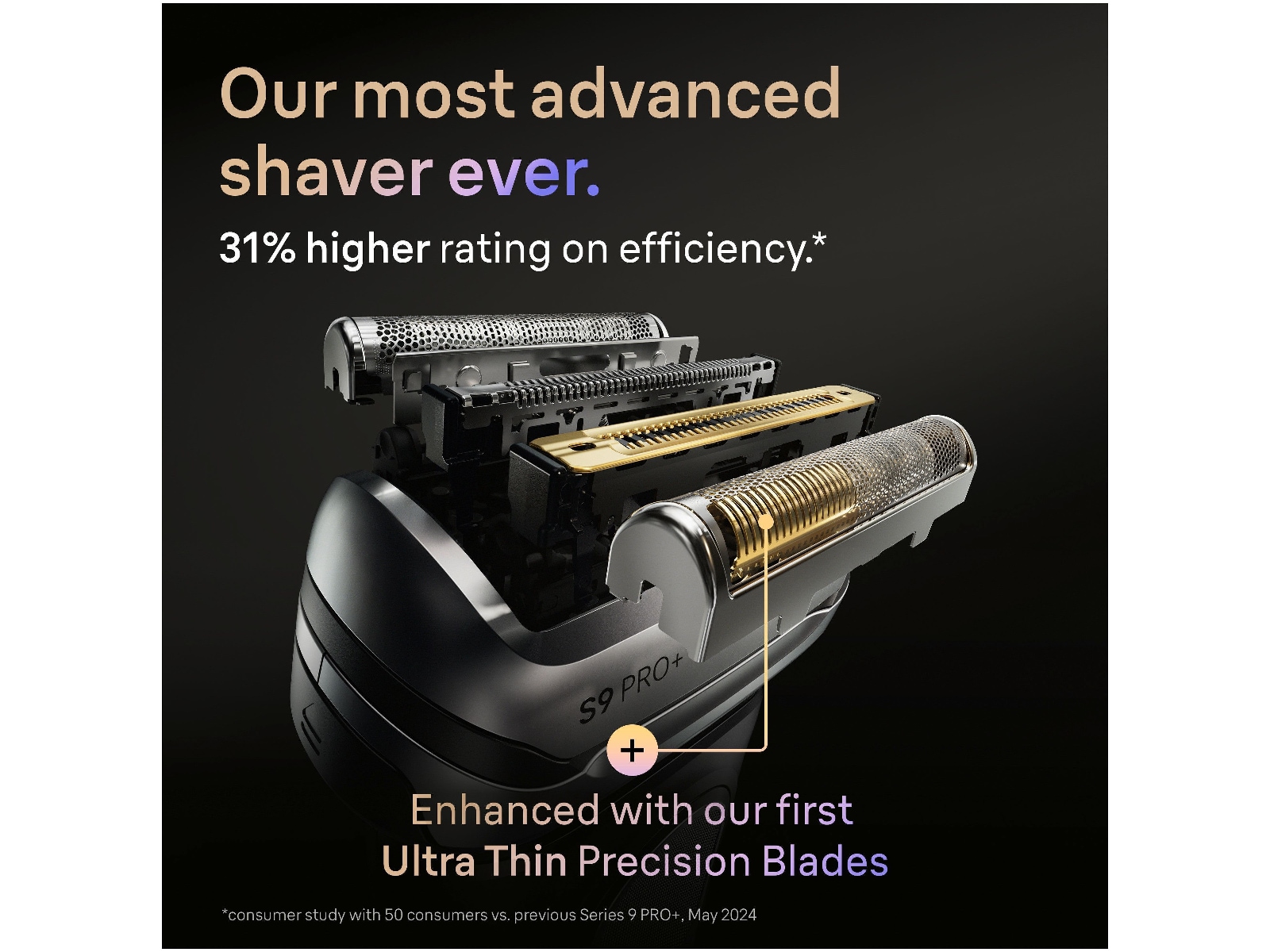 Braun Series 9 PRO+ Elektrisk Rakapparat 9660CC Rakapparat