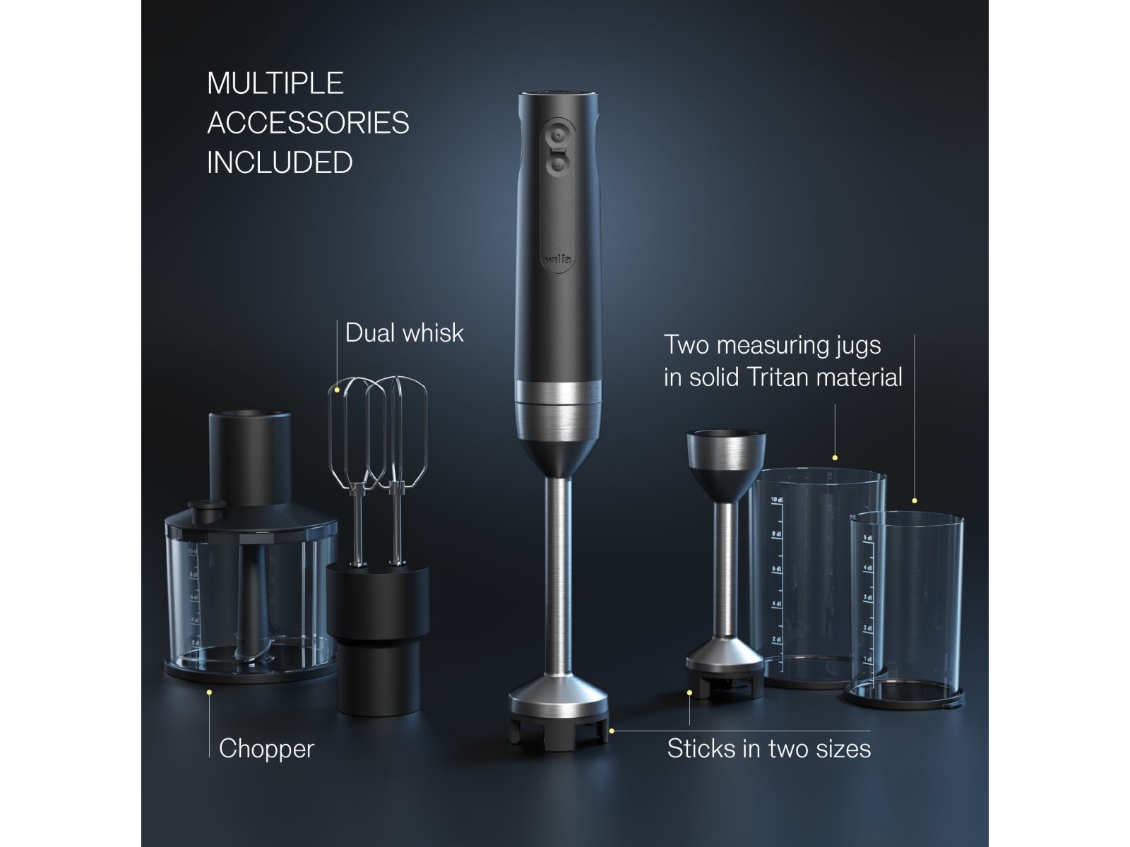 Wilfa Prostick Stavmixer IM4B-1000FP Stavmixers & elvispar