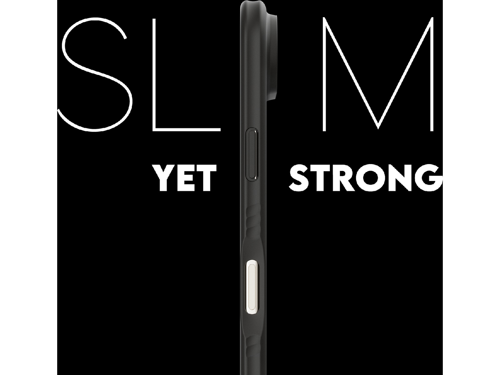 PanzerGlass CARE iPhone Air Samba Hardcase skal (svart) Mobilskal