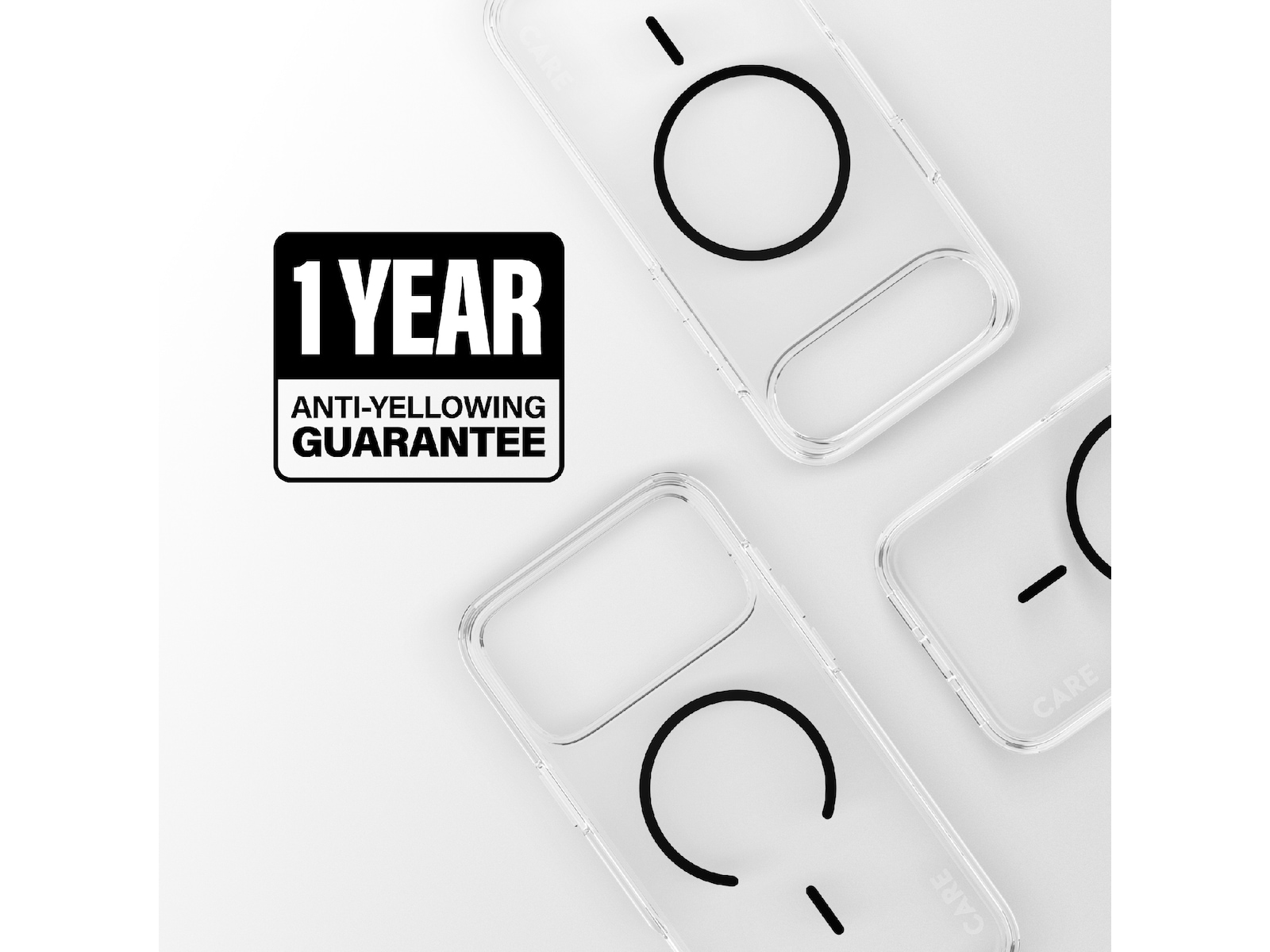 PanzerGlass CARE iPhone 17 Pro Urban Explorer skal (transparent/svart) Mobilskal
