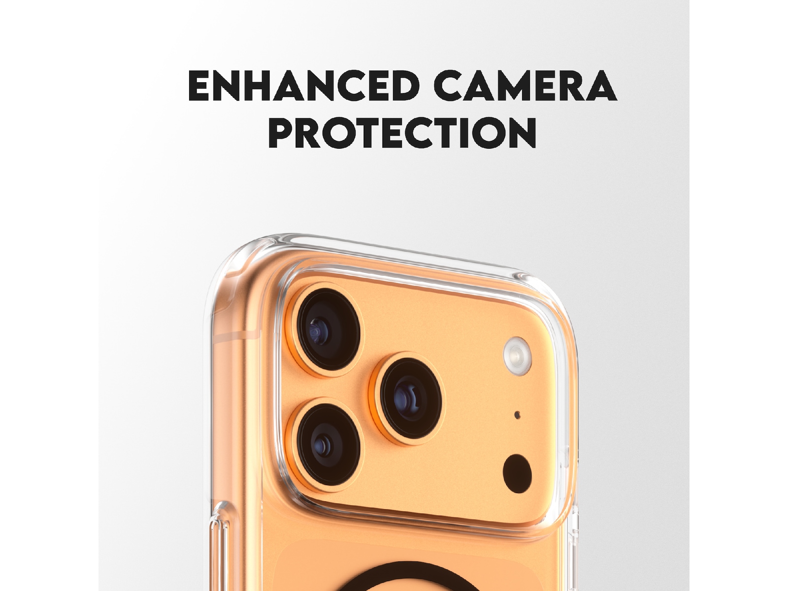 PanzerGlass CARE iPhone 17 Pro Urban Explorer skal (transparent/svart) Mobilskal