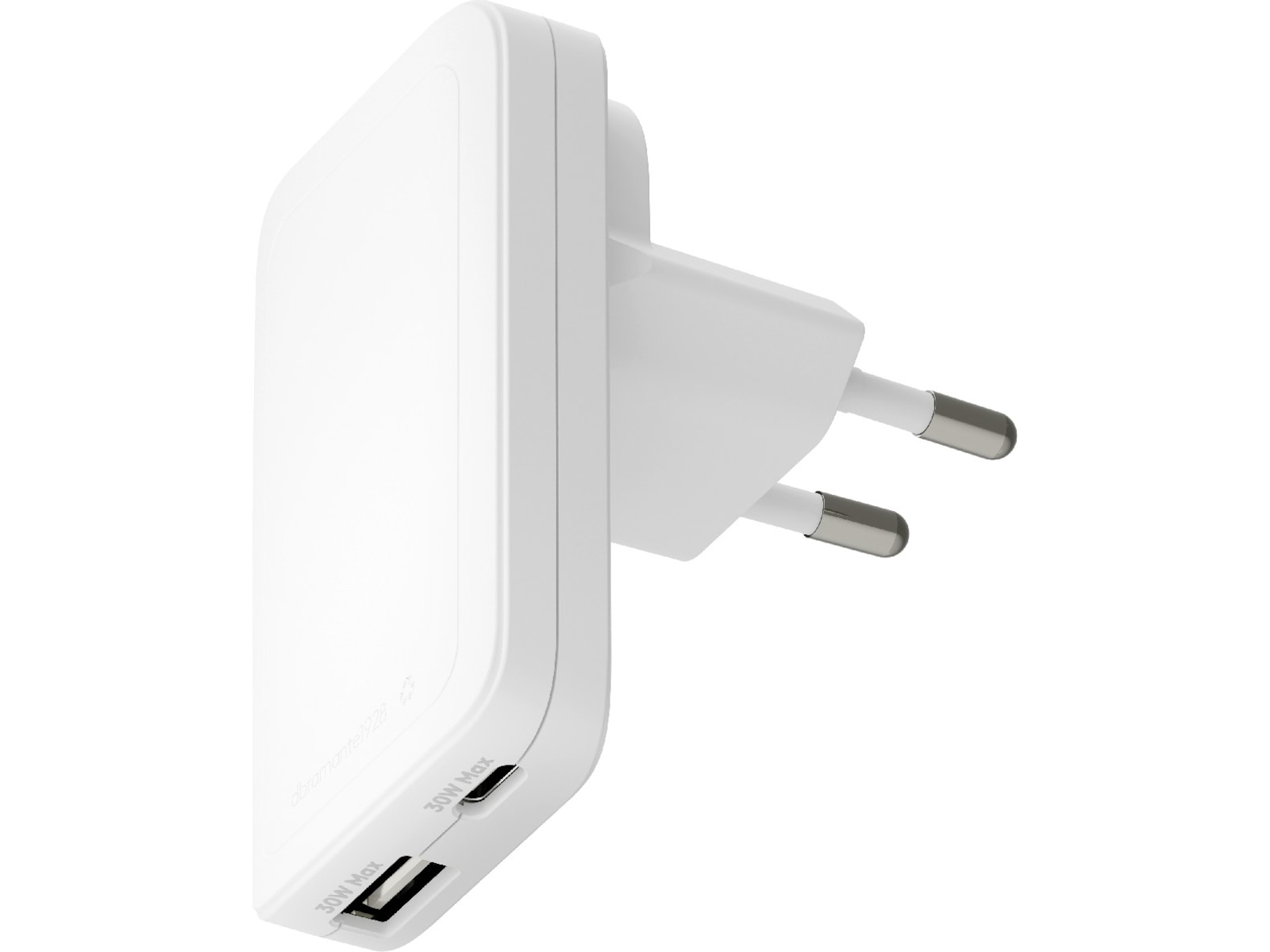 dbramante1928 re-charge Pro EU/US Slim Väggladdare (vit) Mobilladdare