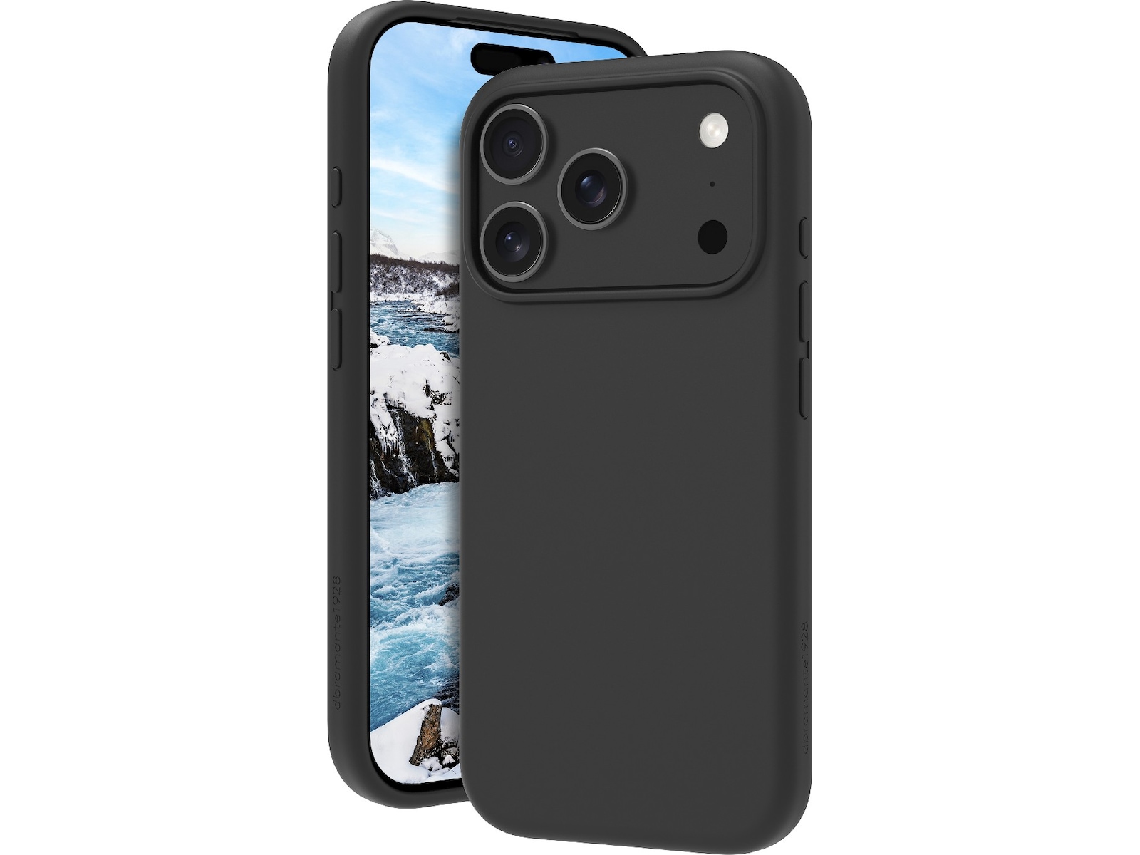 dbramante1928 iPhone 18 Pro / 17 Pro Monaco silikonfodral (night black) Mobilskal