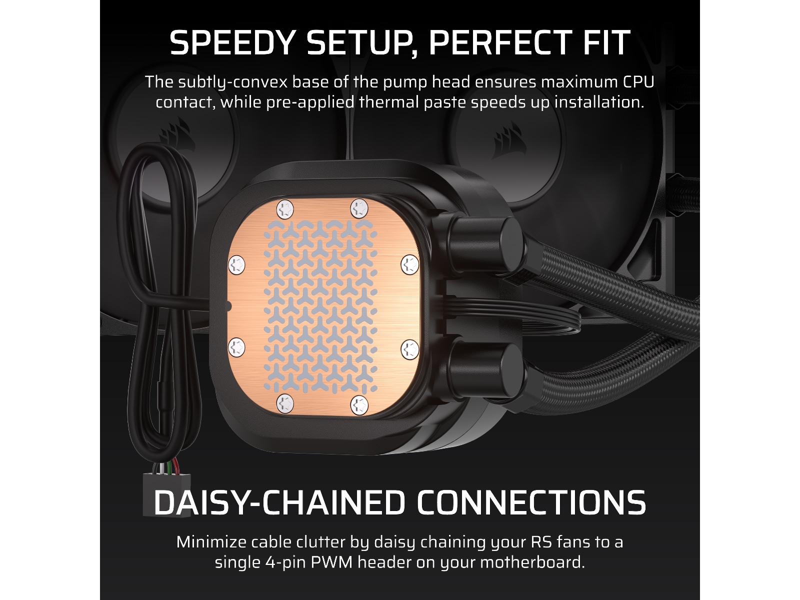 Corsair Nautilus 360 RS LCD Kylare (svart) CPU - Vattenkylning