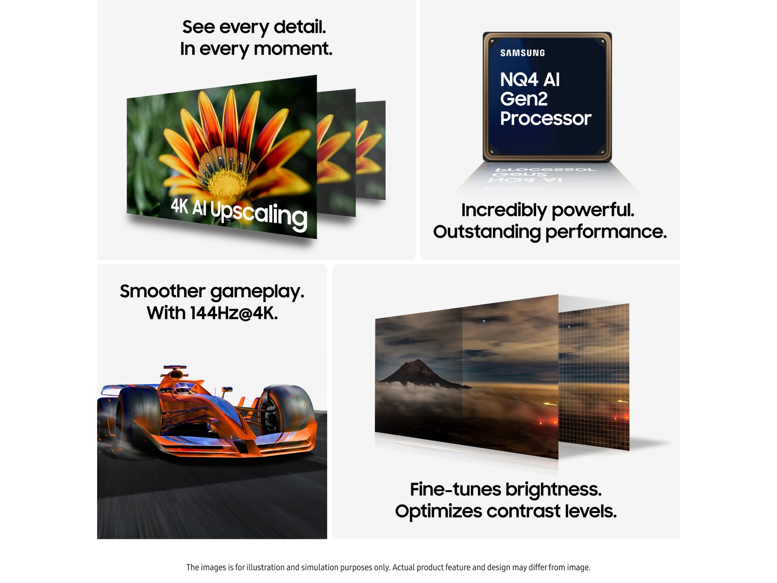 Samsung 85" QN73F Neo QLED 4K Mini LED Smart TV (2025) Över 80 tums TV