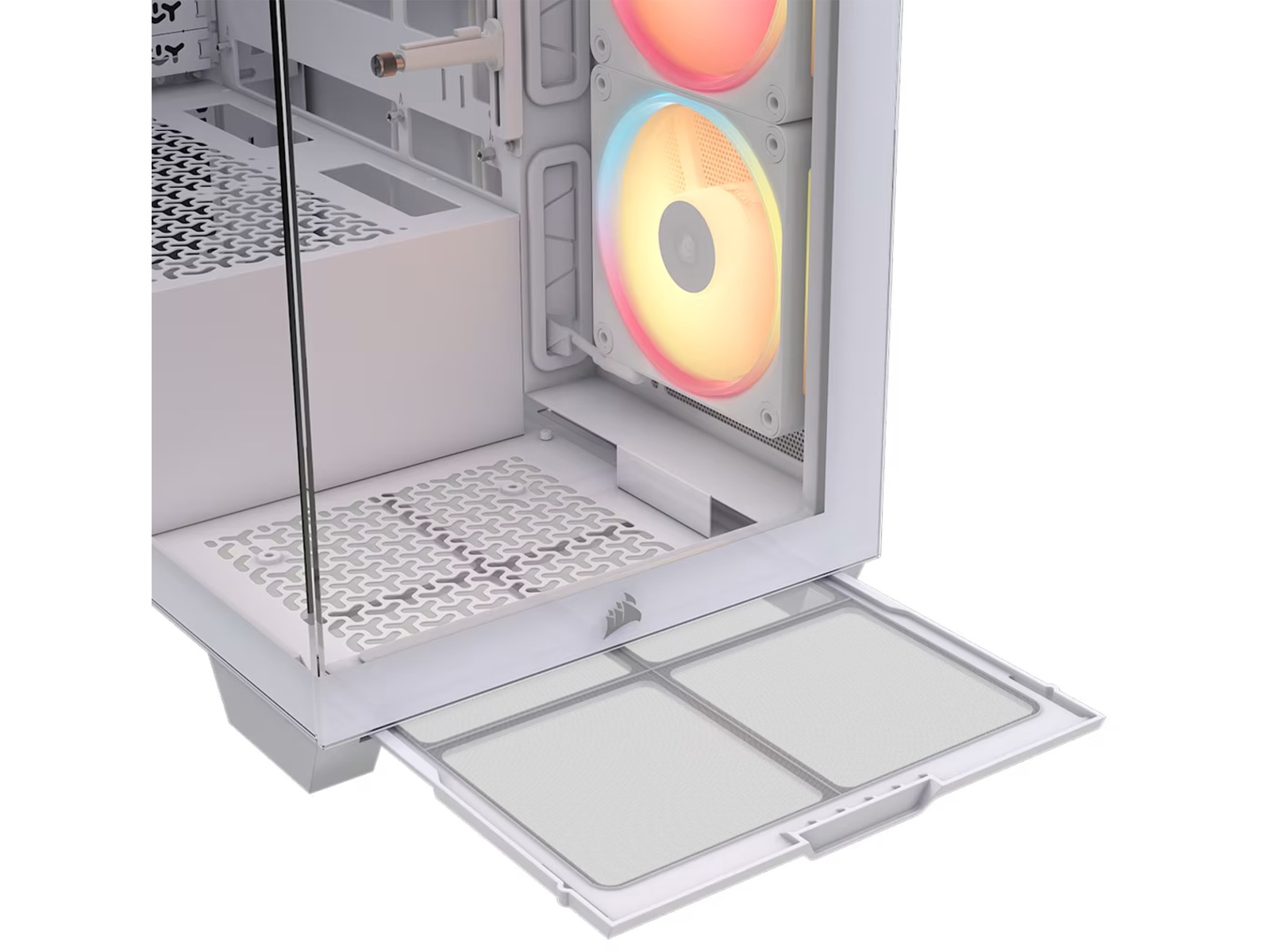 Corsair 3500X LXR LINK Mid Tower (vit) Midi tower