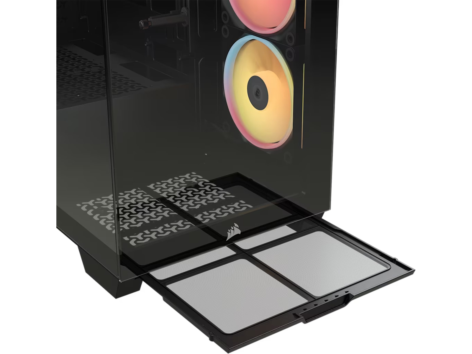 Corsair 3500X LXR LINK Mid Tower (svart) Midi tower