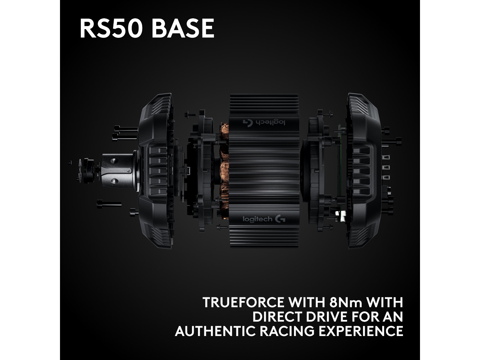 Logitech G RS50 Playstation/PC Ratt och pedaler