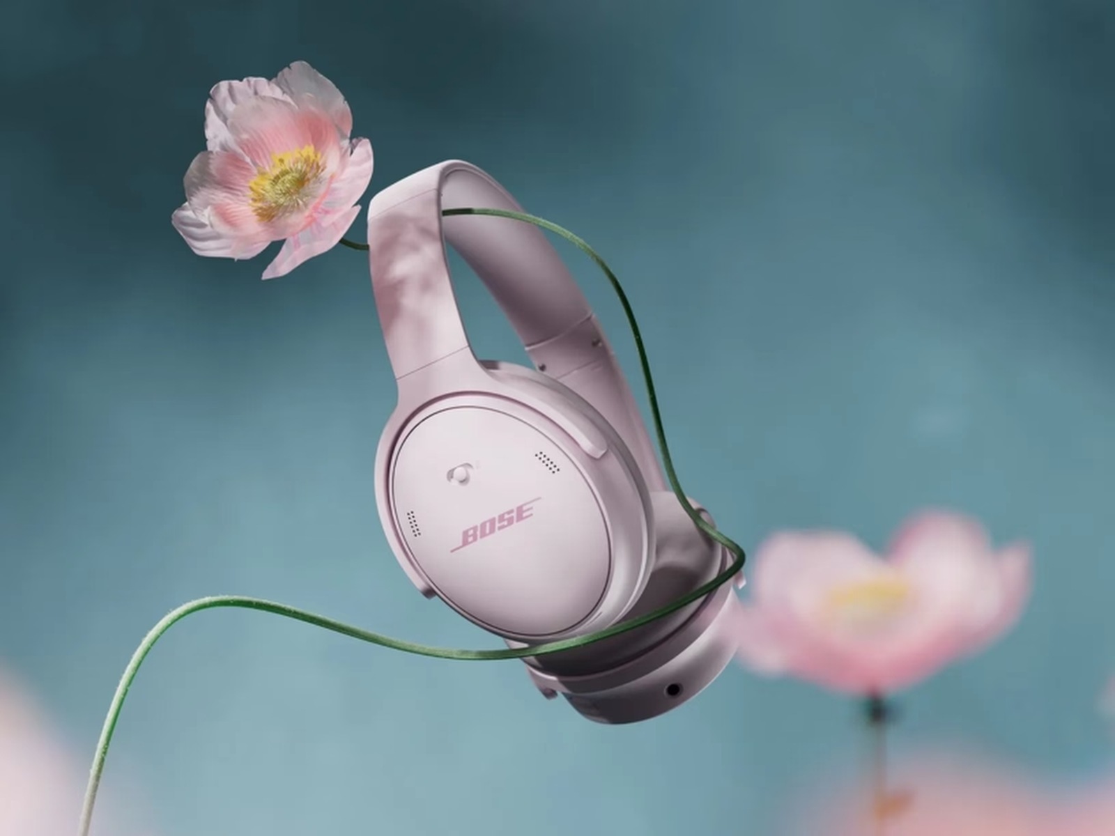 Bose QuietComfort trådlösa hörlurar (petal pink) -B-Grade Demo headset