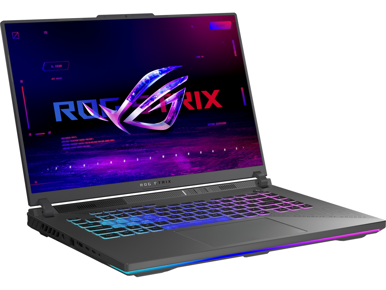 ASUS ROG Strix G16 16" WQXGA 240 Hz (grå) Gaming laptop