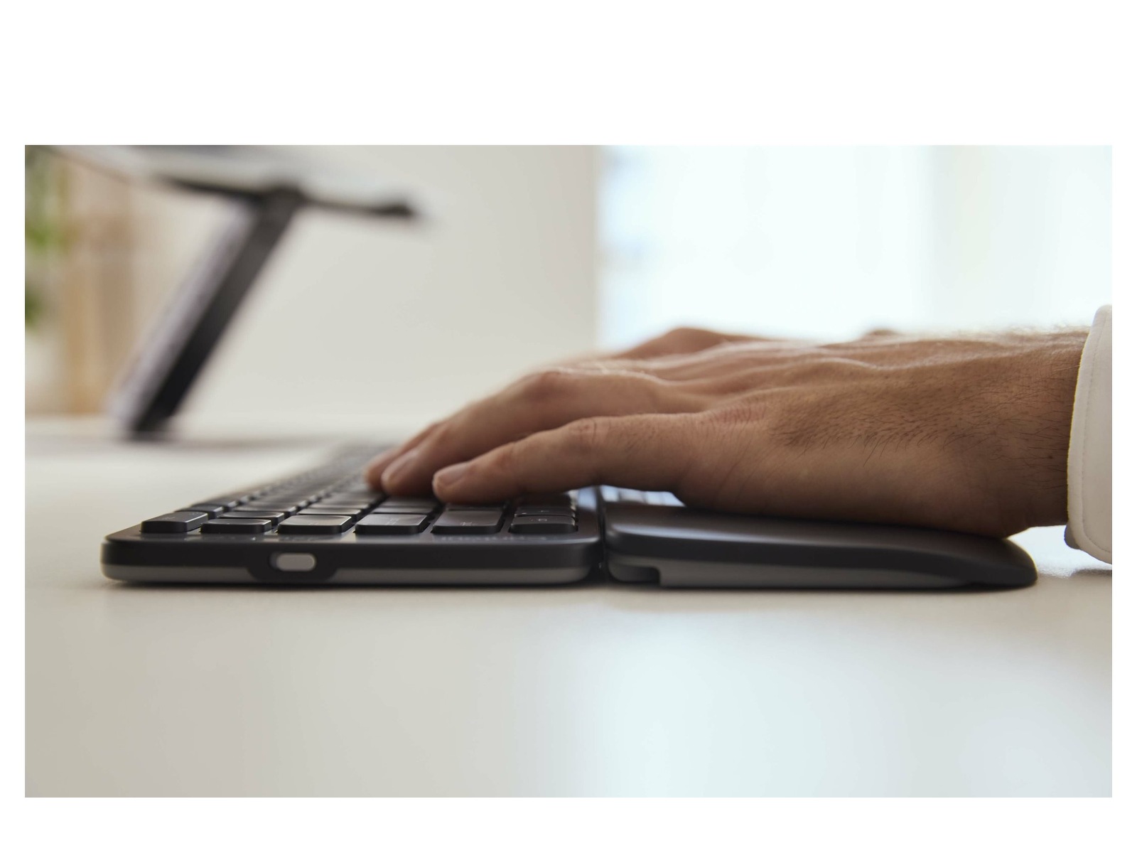 Contour Balance Full-Size Trådlöst Tangentbord Ergonomi