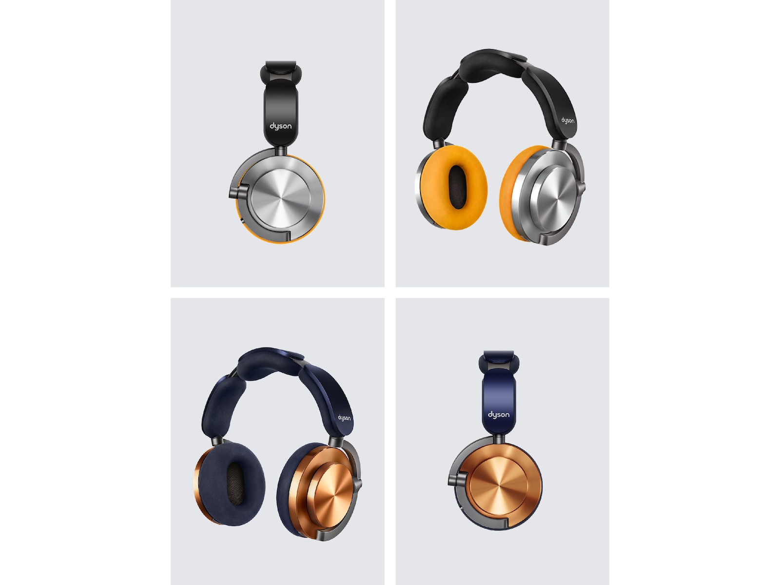 Dyson onTrac CNC Trådlösa Hörlurar, Over-Ear (aluminium) -B-Grade Demo headset