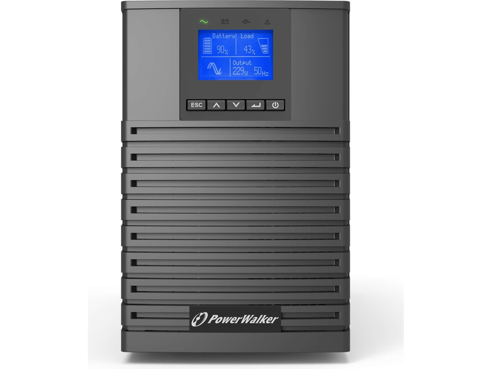 BlueWalker PowerWalker VFI 1000 ICT IoT UPS och UPS-batteri