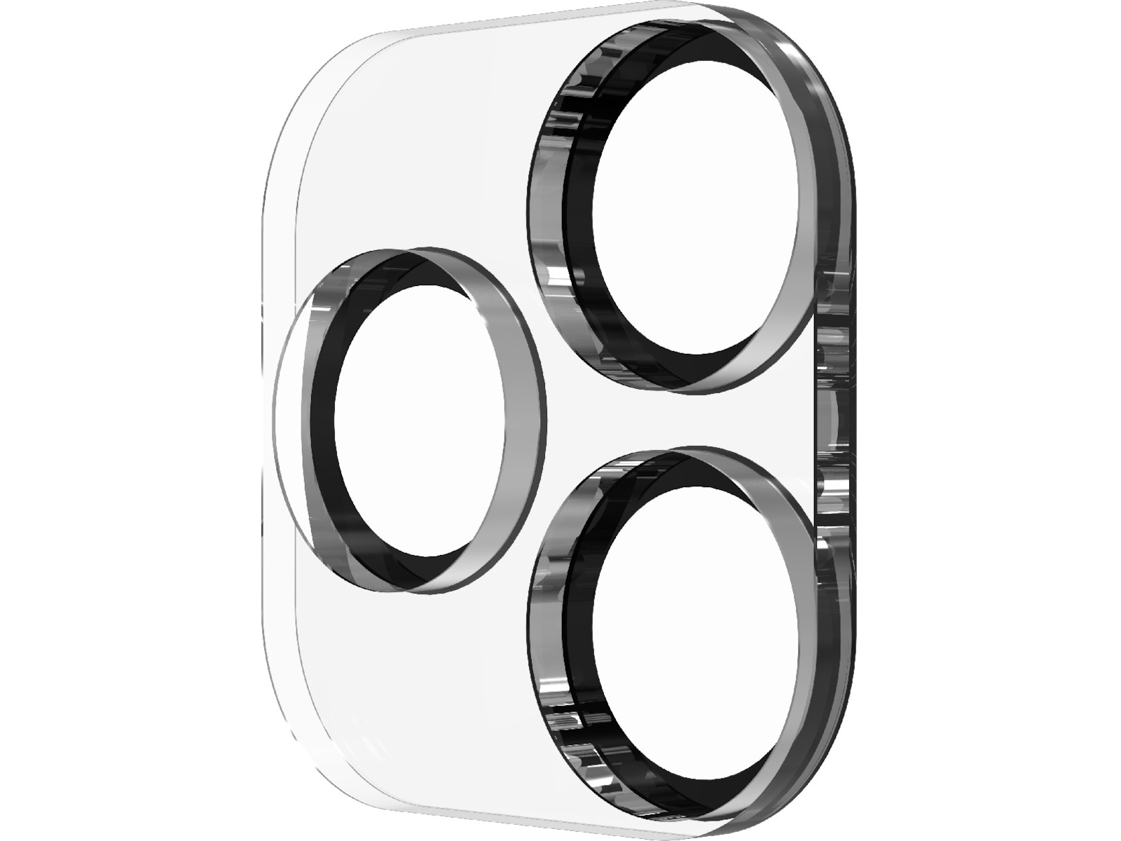 InvisibleShield Glass Elite iPhone 17 Pro/Pro Max Linsskydd (svart) Skärmskydd mobiltelefon
