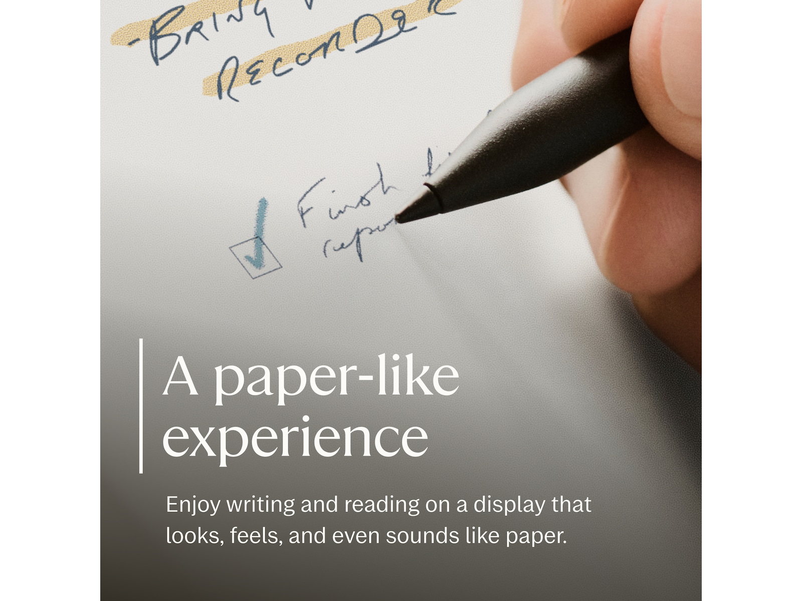 reMarkable Paper Pro Move 7.3" inkl. Marker Plus & Book Folio (basalt) Digitala anteckningsblock