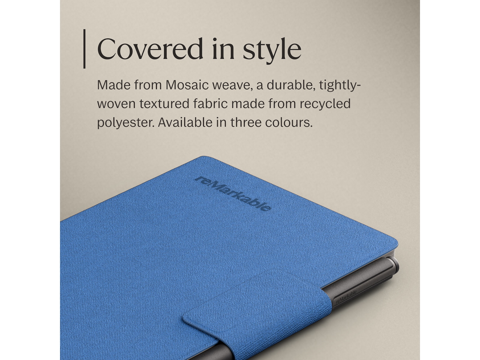 reMarkable Paper Pro Move Book Folio (kobolt) Tillbehör till digitala anteckningsblock
