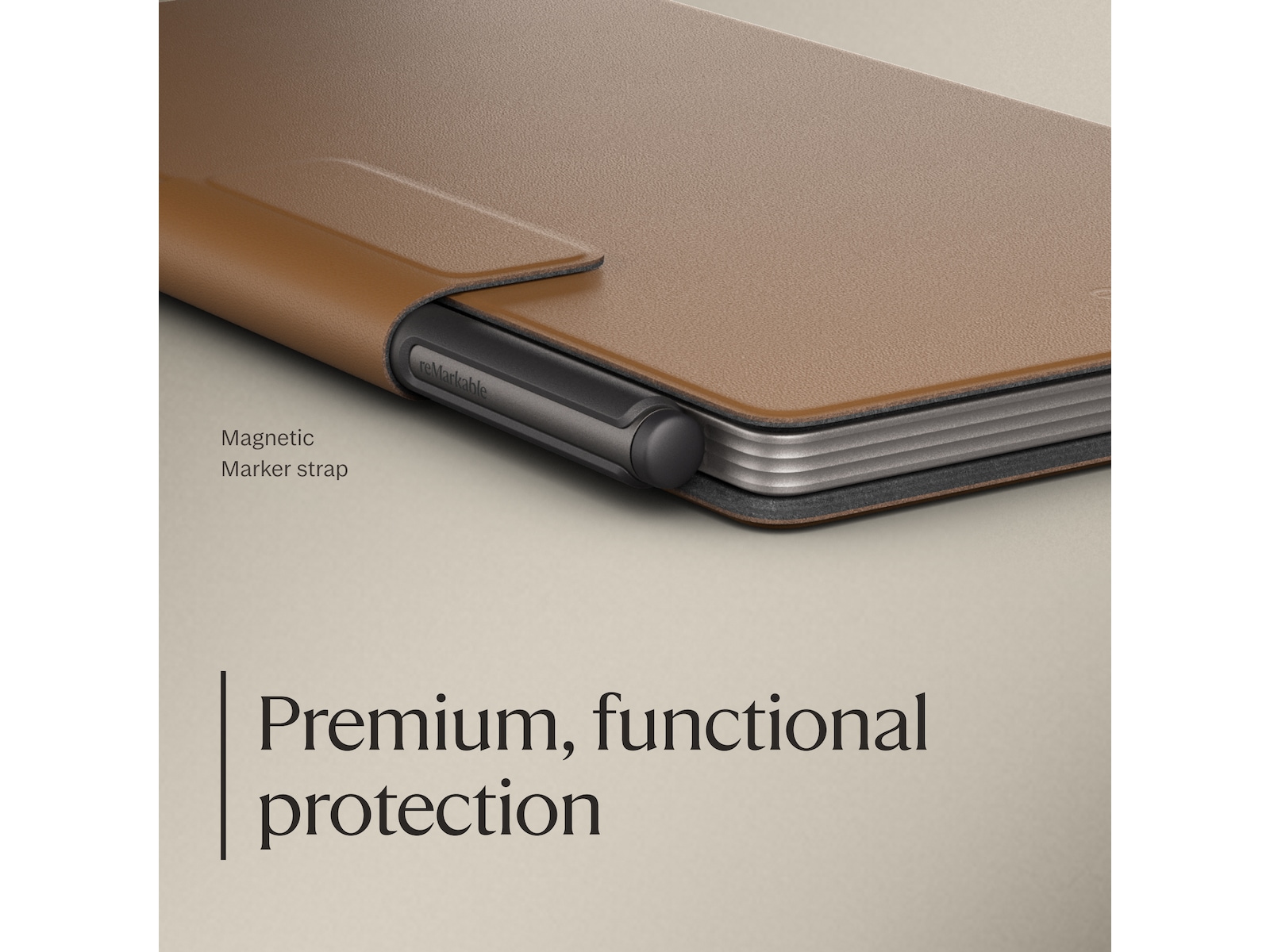 reMarkable Paper Pro Move Book Folio (brun) Tillbehör till digitala anteckningsblock