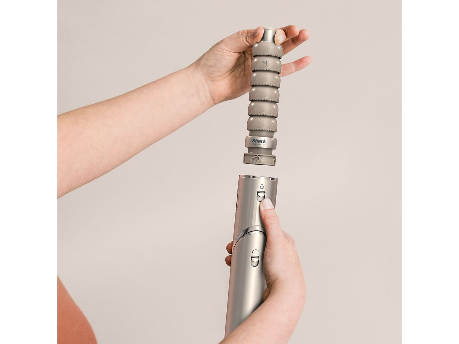 Shark HD446SLEU FlexStyle 5-in-1 hårstylingtång (stone) Hårvård & styling