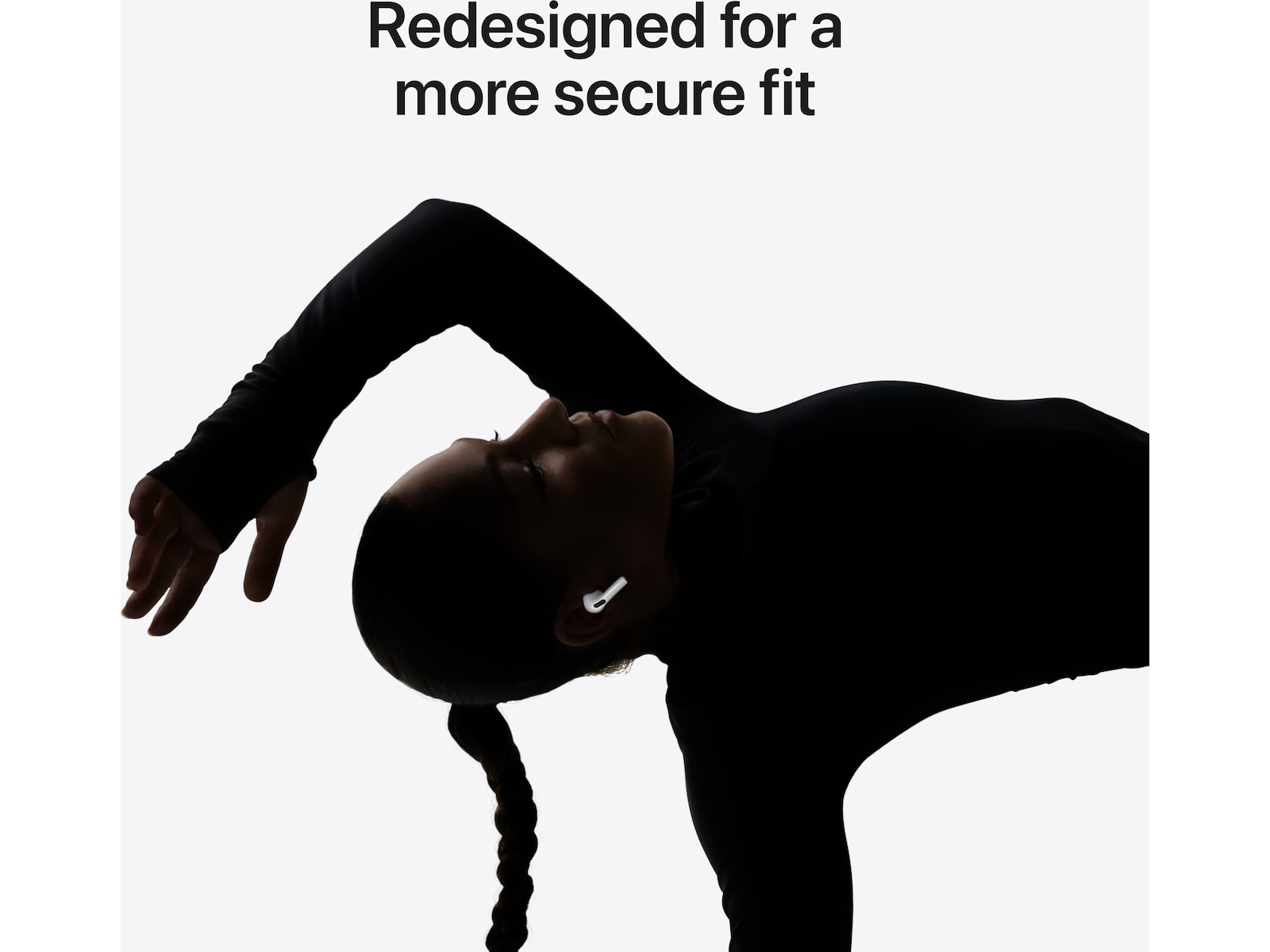 Apple AirPods Pro 3 trådlösa hörlurar, in-ear (vit) In-ear hörlurar