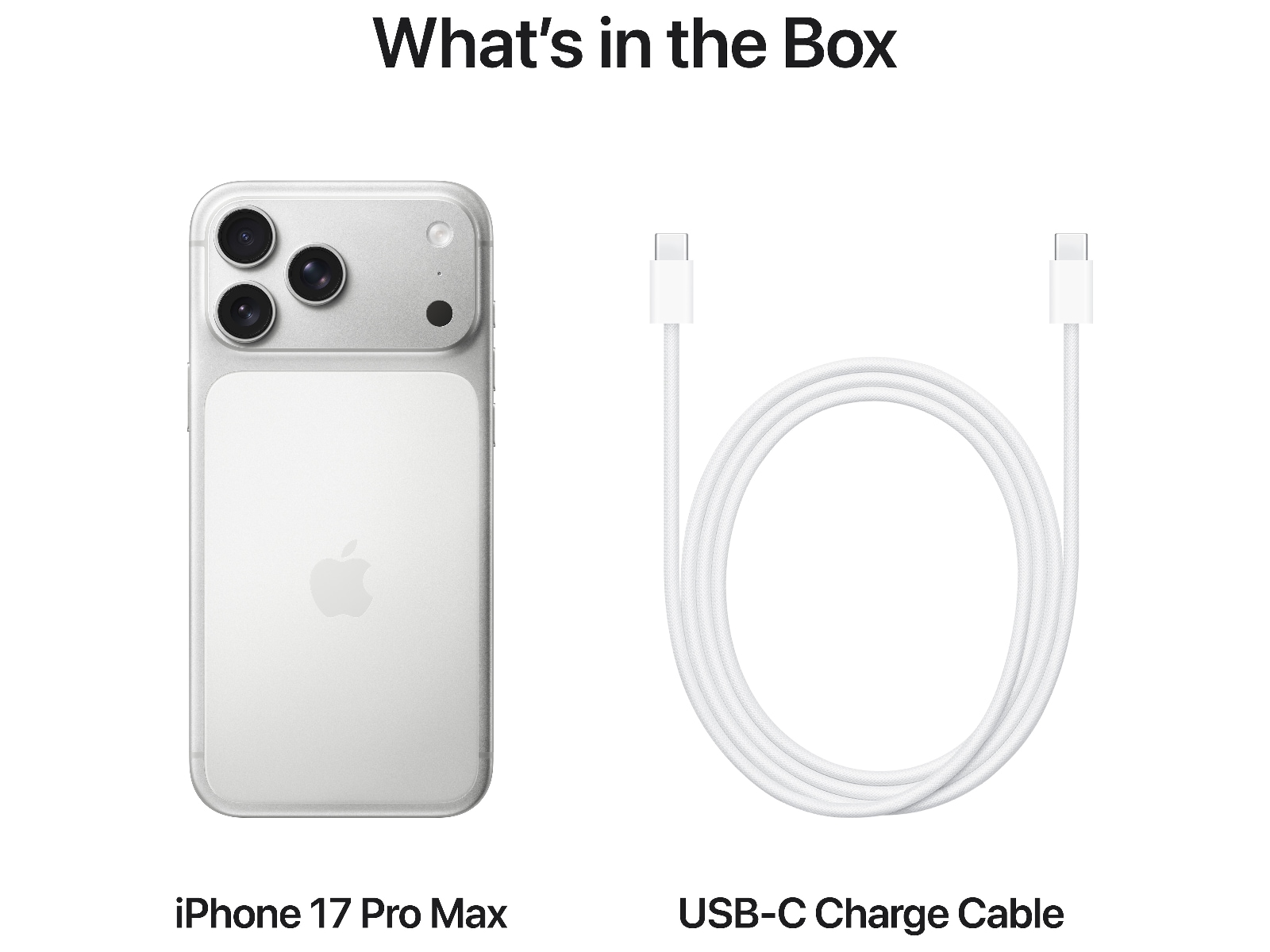 iPhone 17 Pro Max 256GB (silver) Mobiltelefoner
