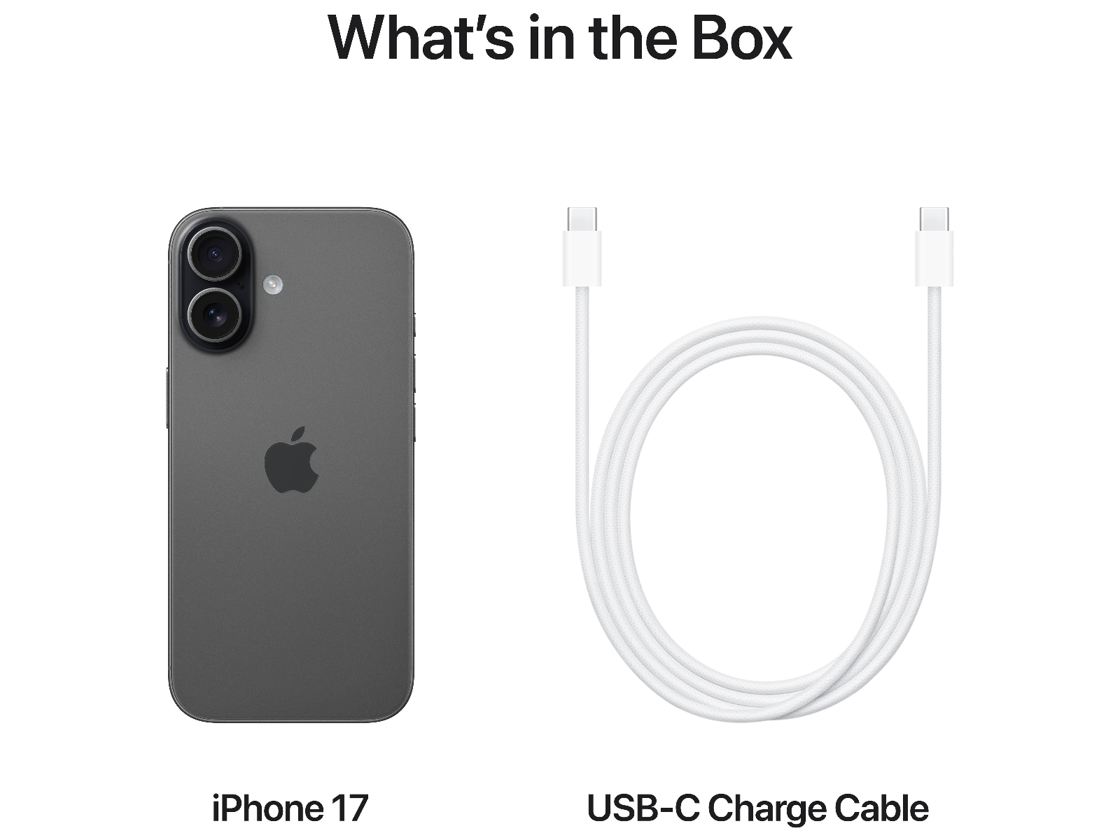 iPhone 17 256GB (svart) Mobiltelefoner