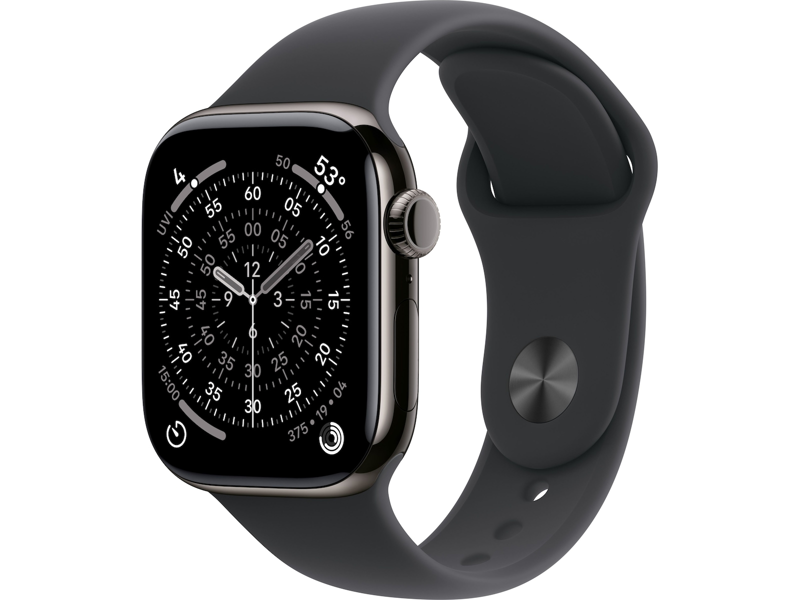 Apple Watch Series 11 GPS + LTE 42mm Titan (skiffergrå) Smartwatches