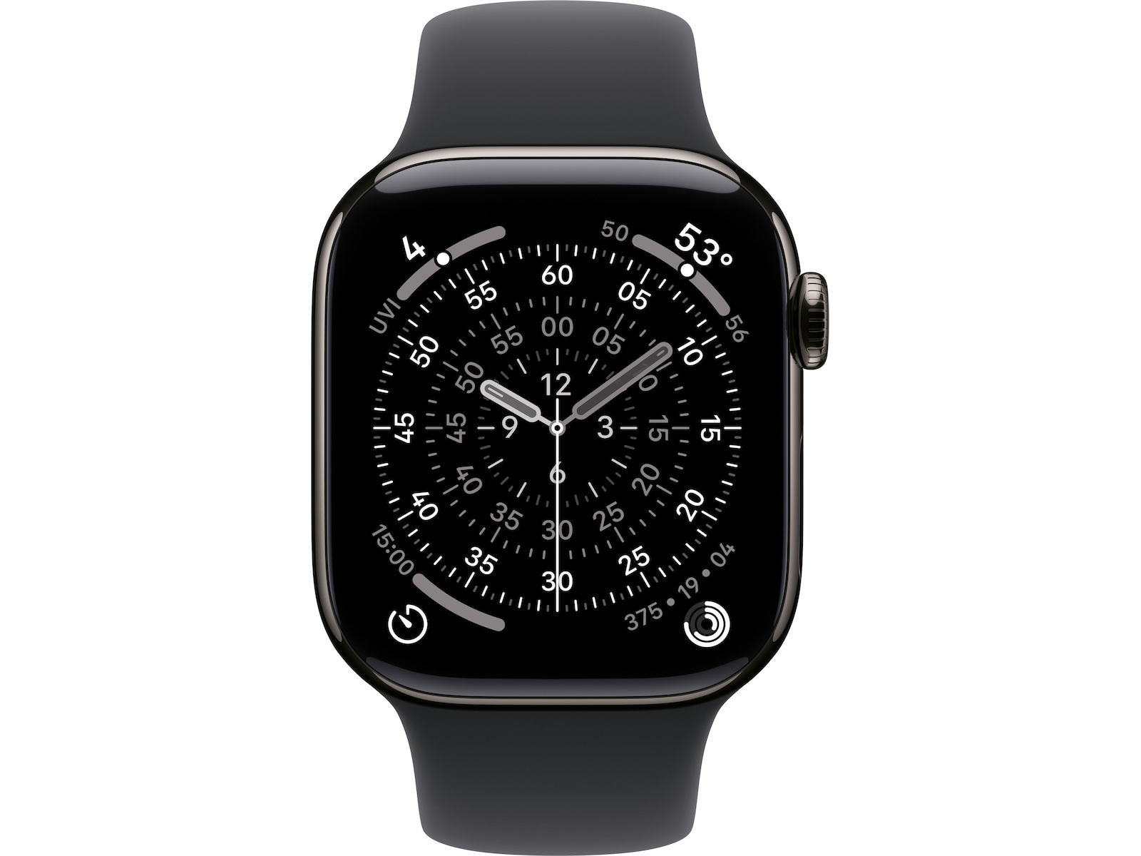 Apple Watch Series 11 GPS + LTE 42mm Titan (skiffergrå) Smartwatches