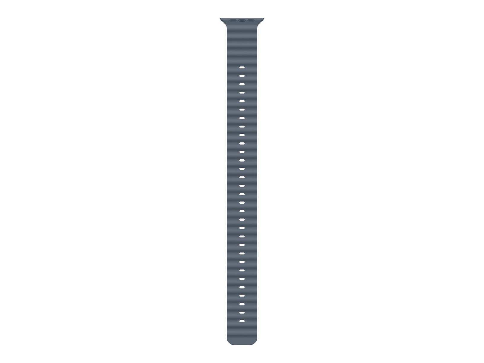 Apple Watch 49mm Black Titanium Ocean Band Extension (anchor blue) Armband
