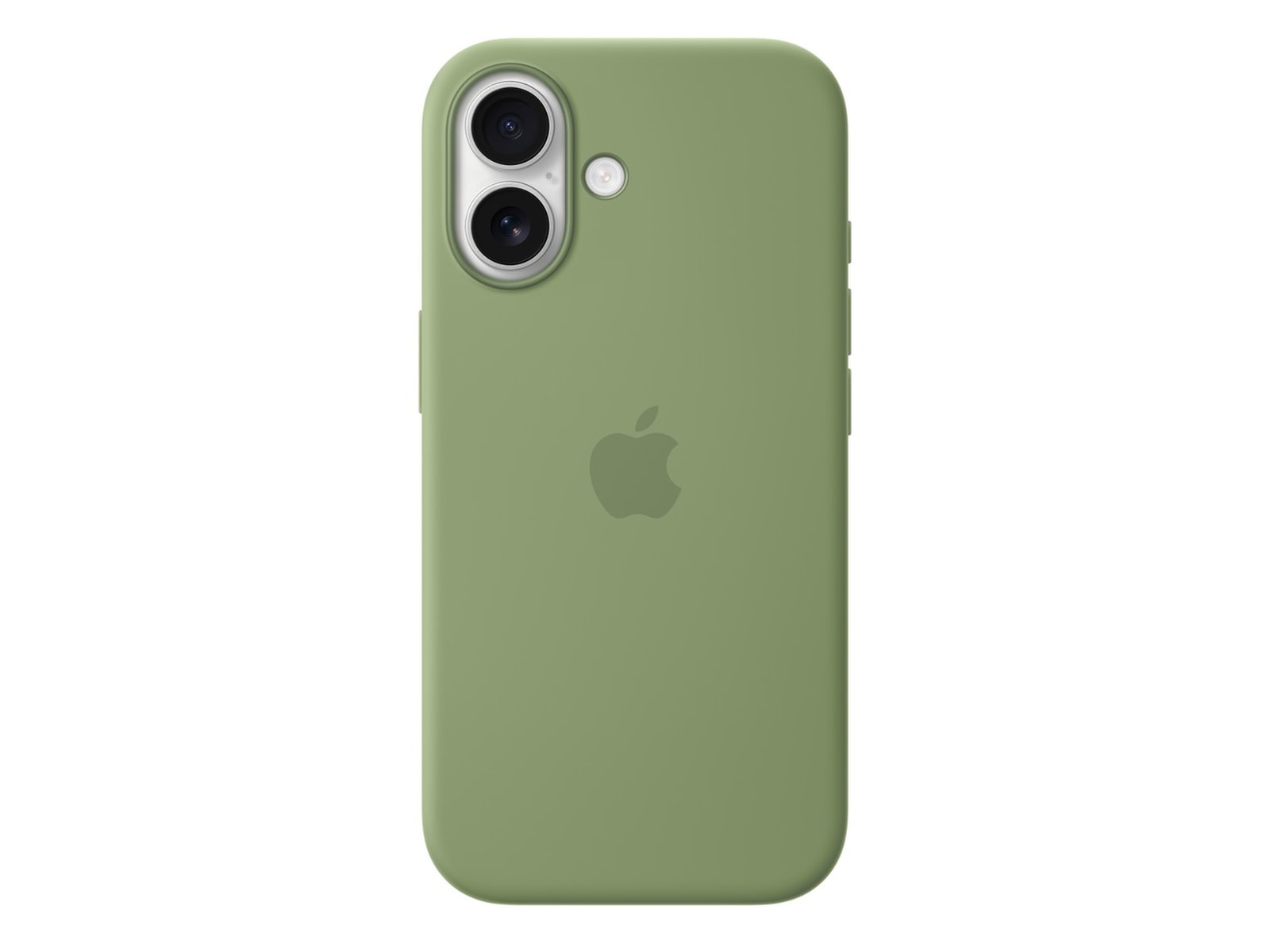 Apple iPhone 17 Silikonskal (ljus mossa) Mobilskal