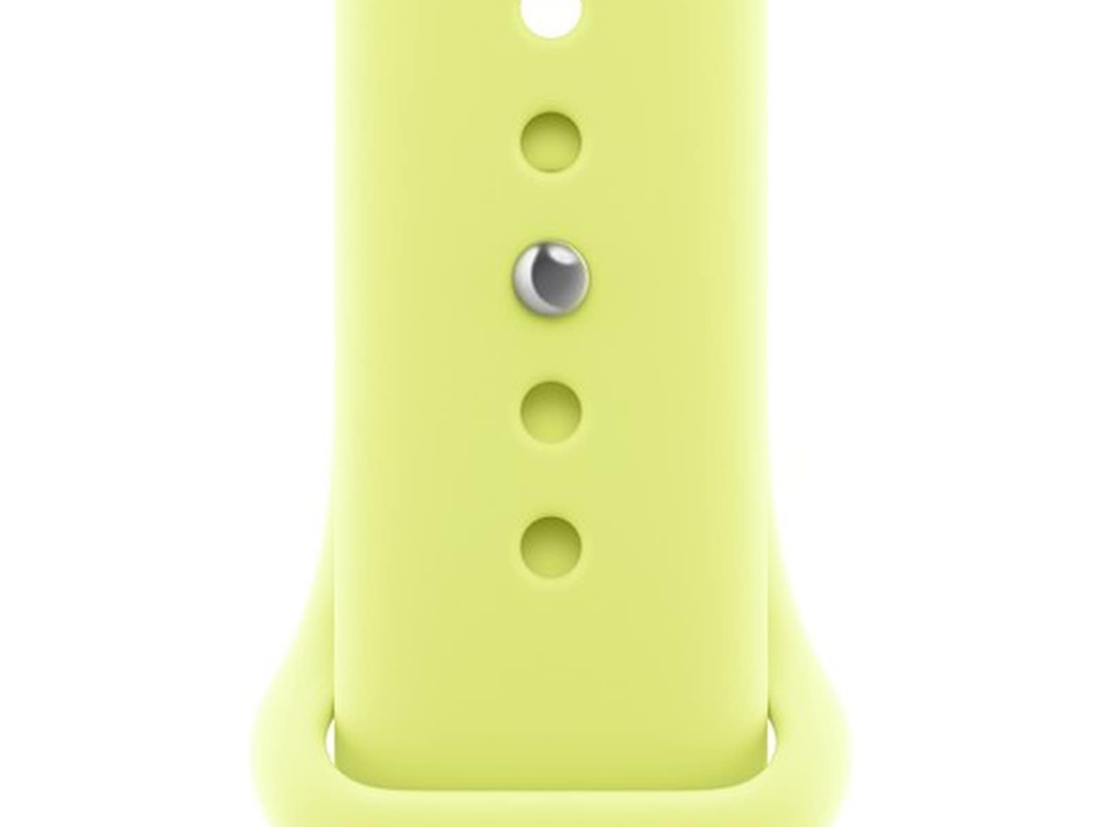 Apple Watch 46mm Sport Band (neon yellow) Armband