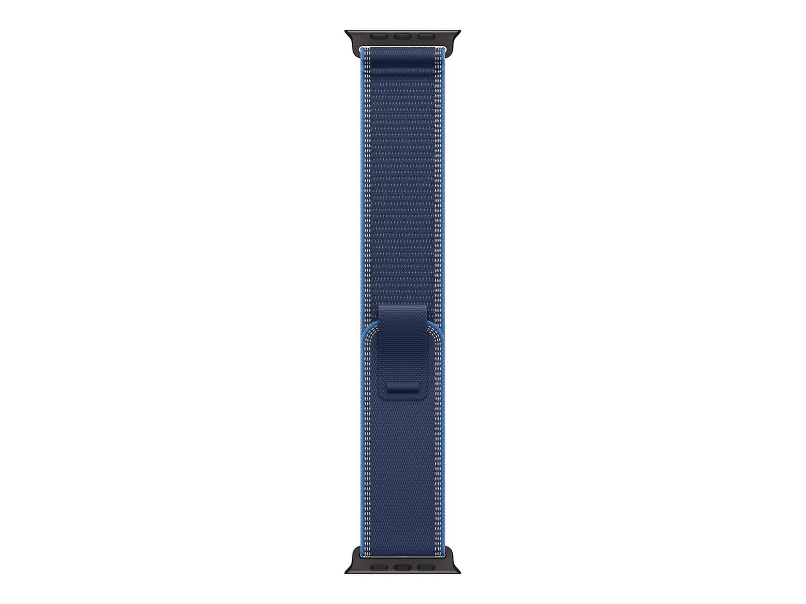 Apple Watch 49mm Black Titanium Trail Loop (blue/bright blue) Armband