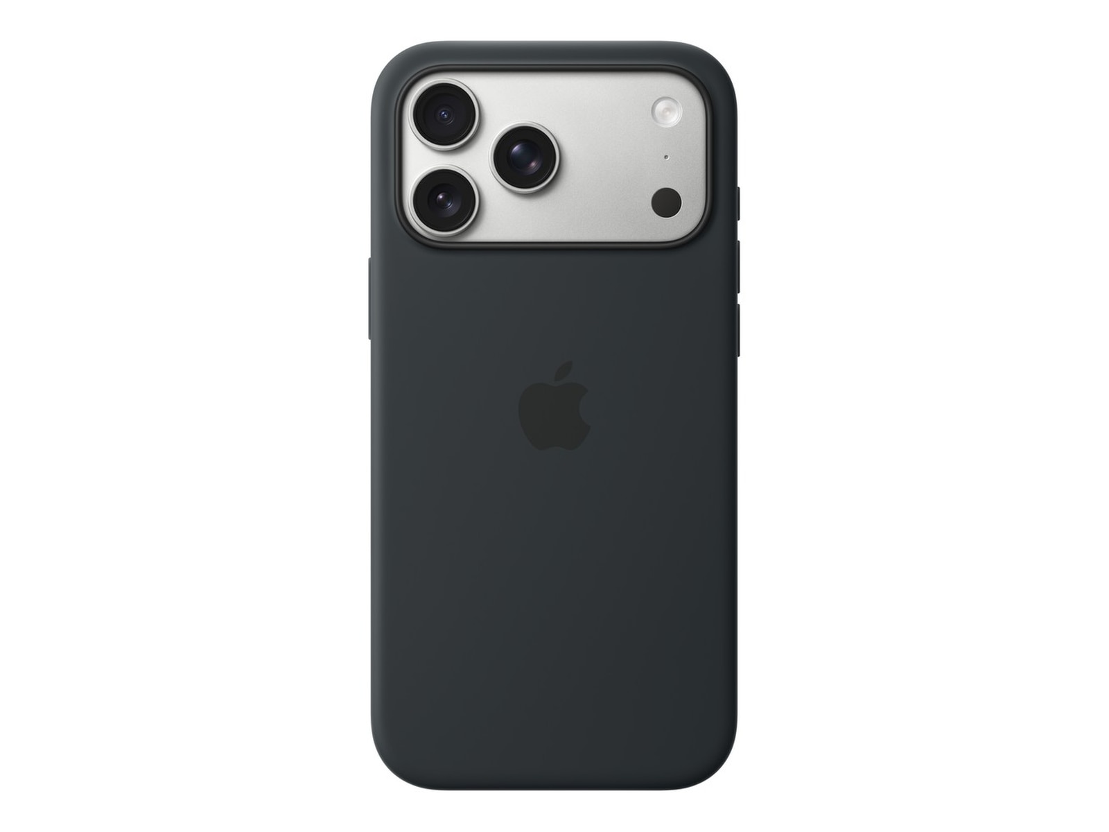 Apple iPhone 17 Pro Max Silikonskal (svart) Mobilskal