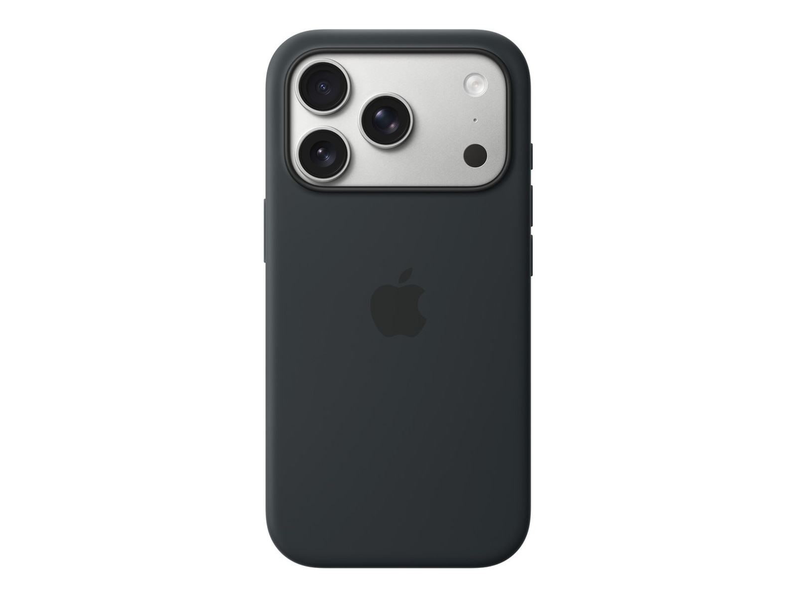 Apple iPhone 17 Pro Silikonskal (svart) Mobilskal
