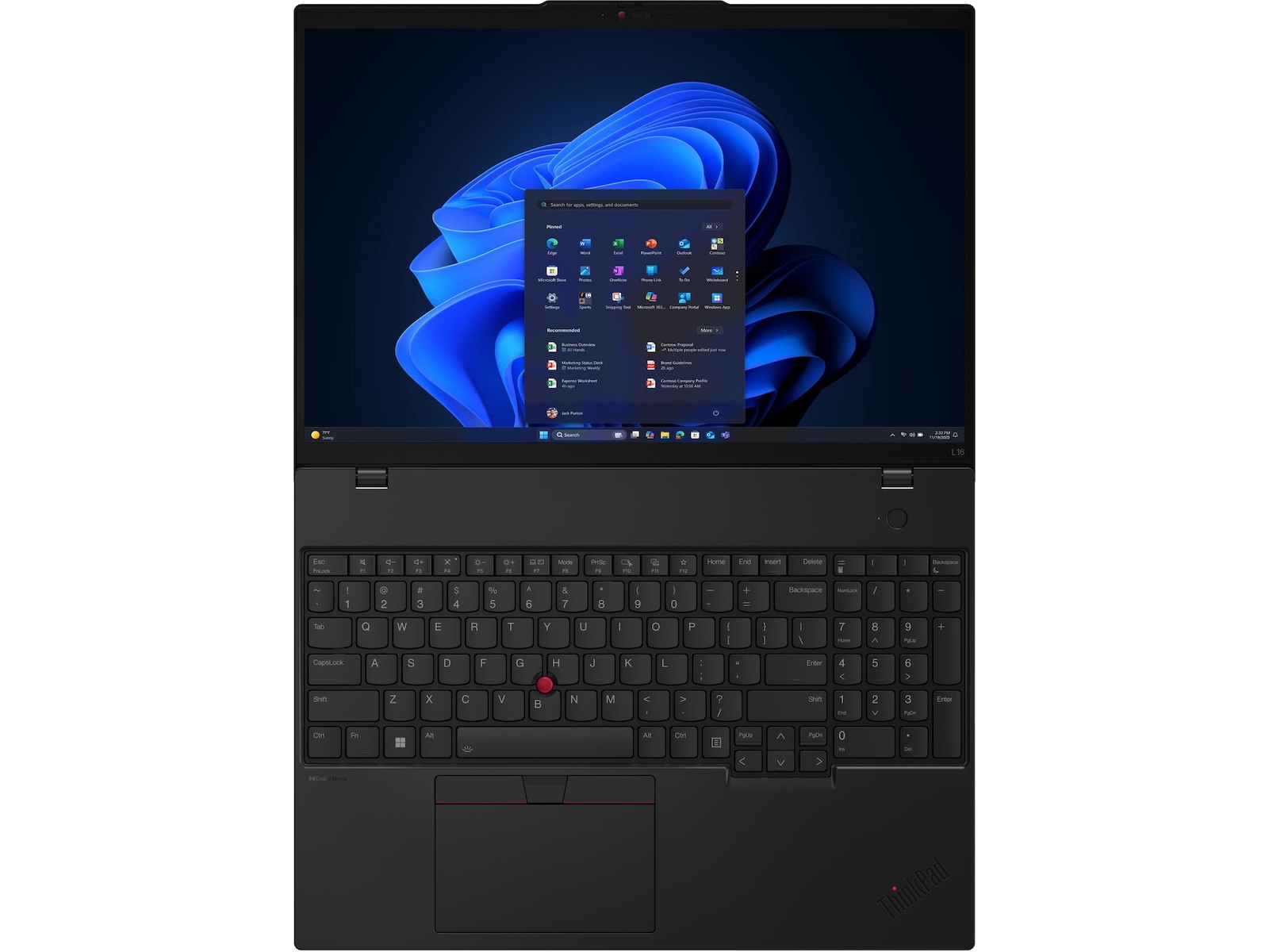 Lenovo ThinkPad L16 G2 16" WUXGA Datorer - Bärbara / laptop