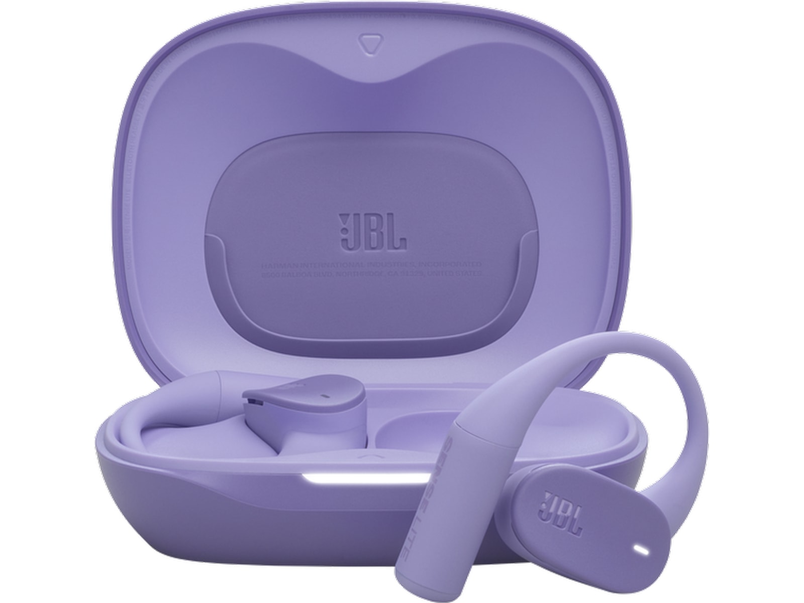 JBL Sense Lite trådlösa hörlurar, Open-Ear (purpur) In-ear hörlurar