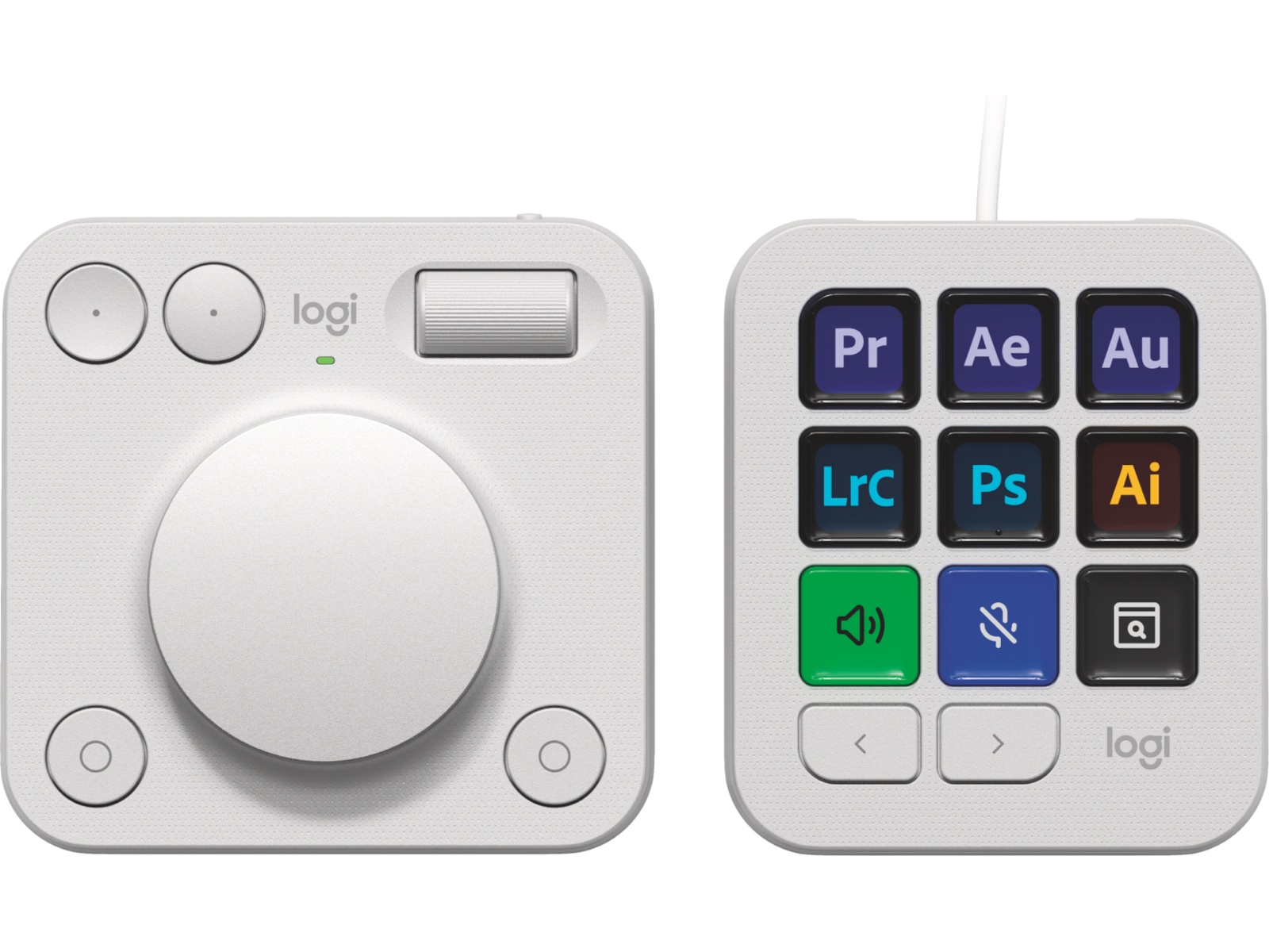 Logitech MX Creative Console (grå) Tangentbord