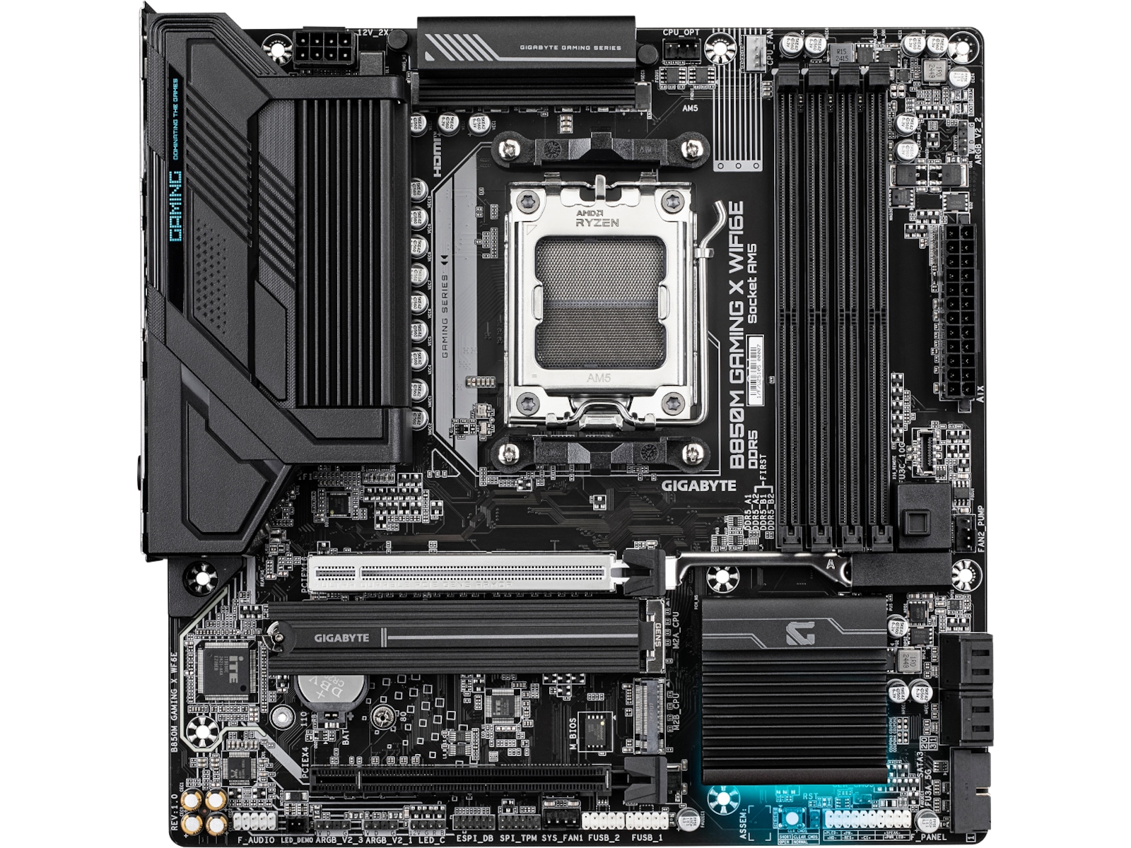 Gigabyte B850M GAMING X WF6E Moderkort AMD Socket