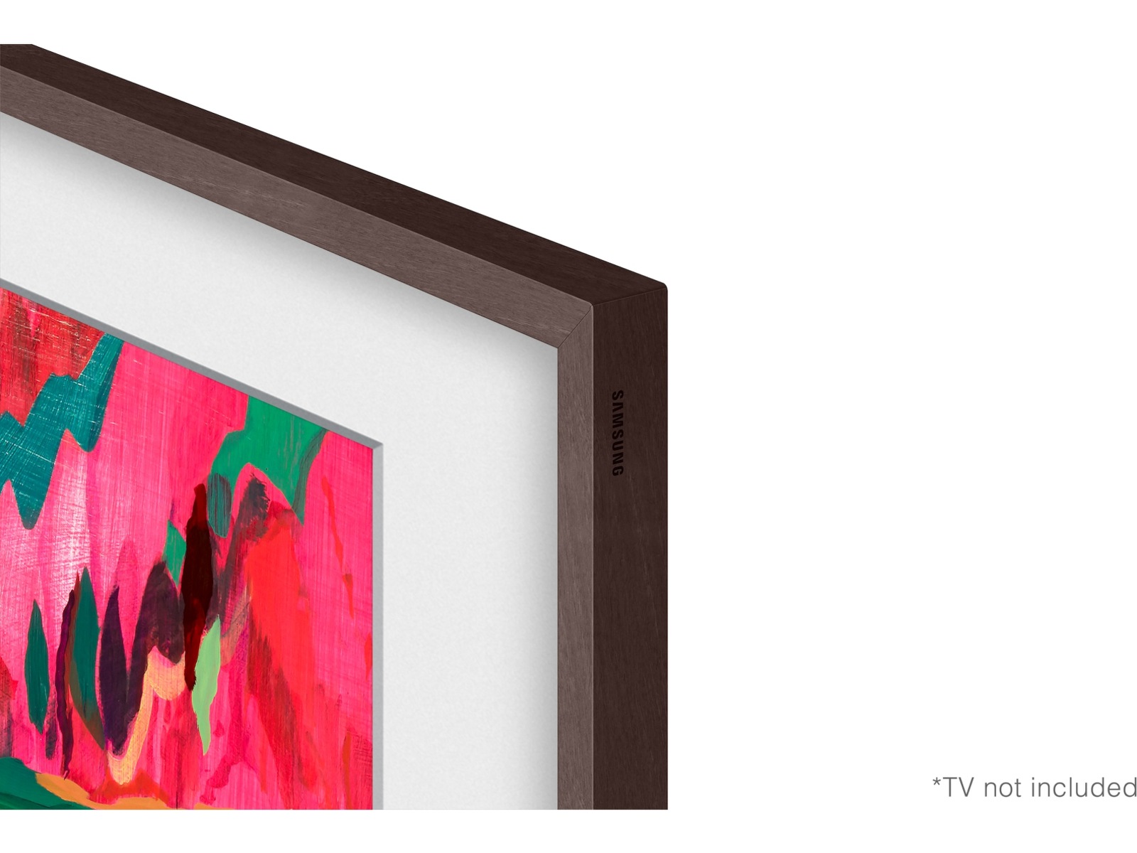 Samsung 75" ram till The Frame och The Frame Pro (2021-2025, Phantom Brown) TV-ram & tillbehör