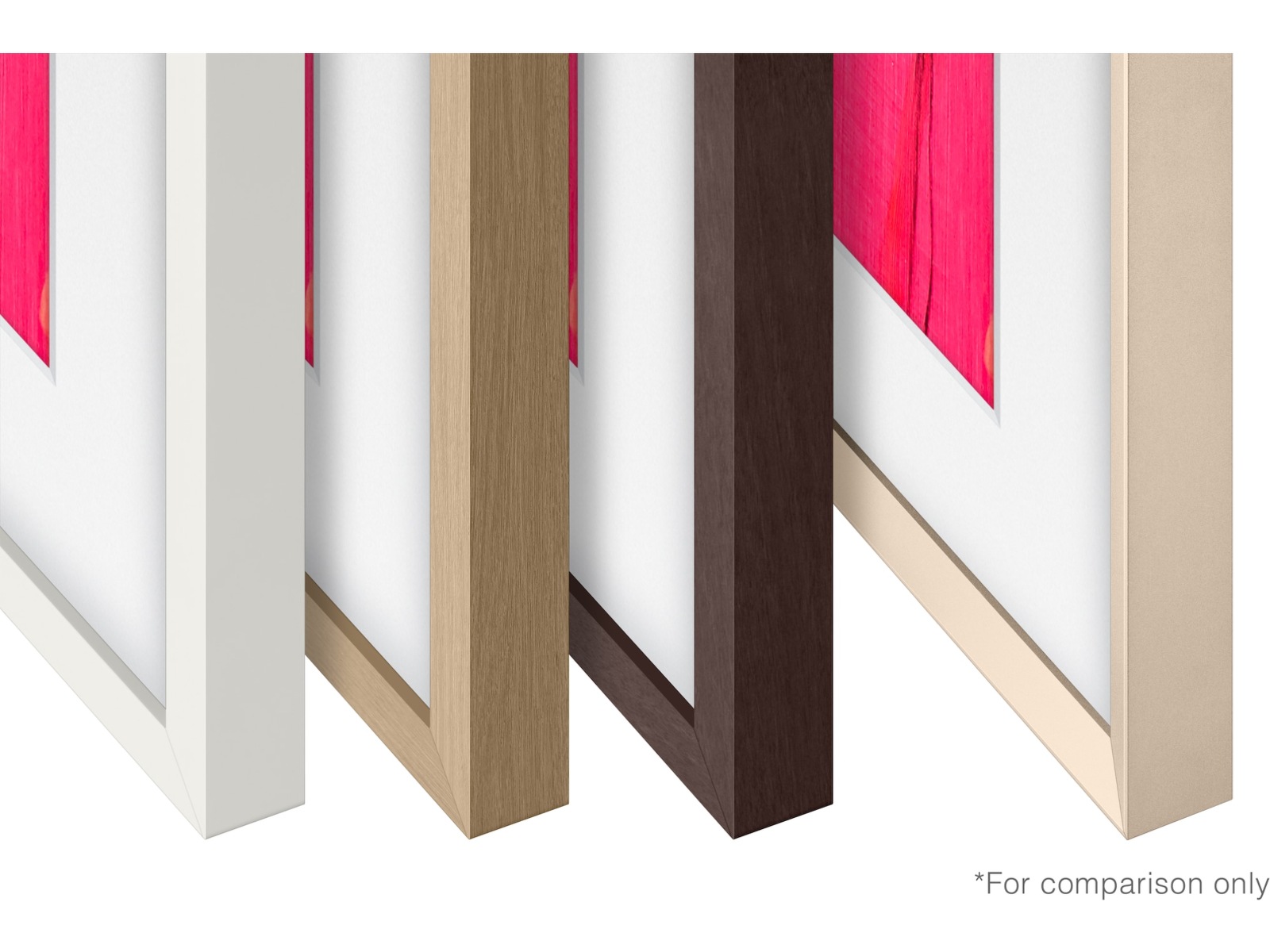 Samsung 75" ram till The Frame och The Frame Pro (2021-2025, Phantom Brown) TV-ram & tillbehör