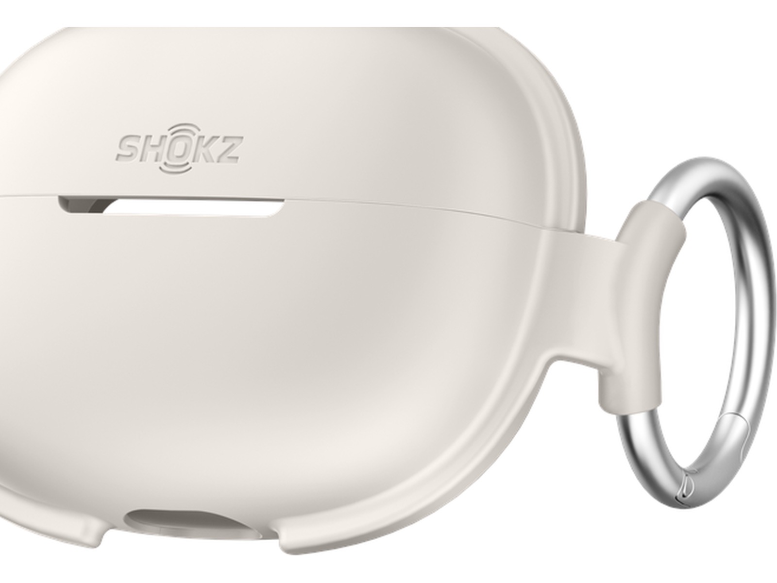 SHOKZ OpenDots Trådlösa öppna hörlurar, half In-Ear (grå) In-ear hörlurar