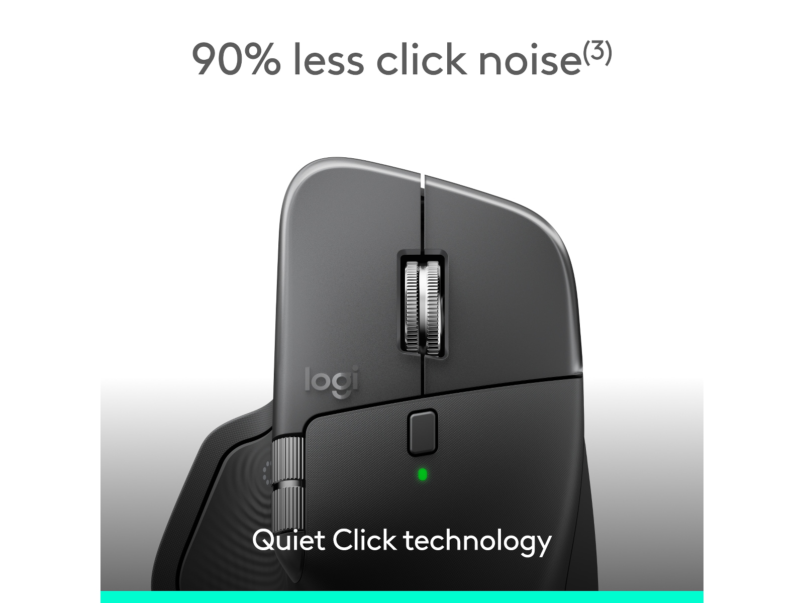Logitech MX Master 4 for Business Trådlös Ergonomisk mus (grafitgrå) Mus