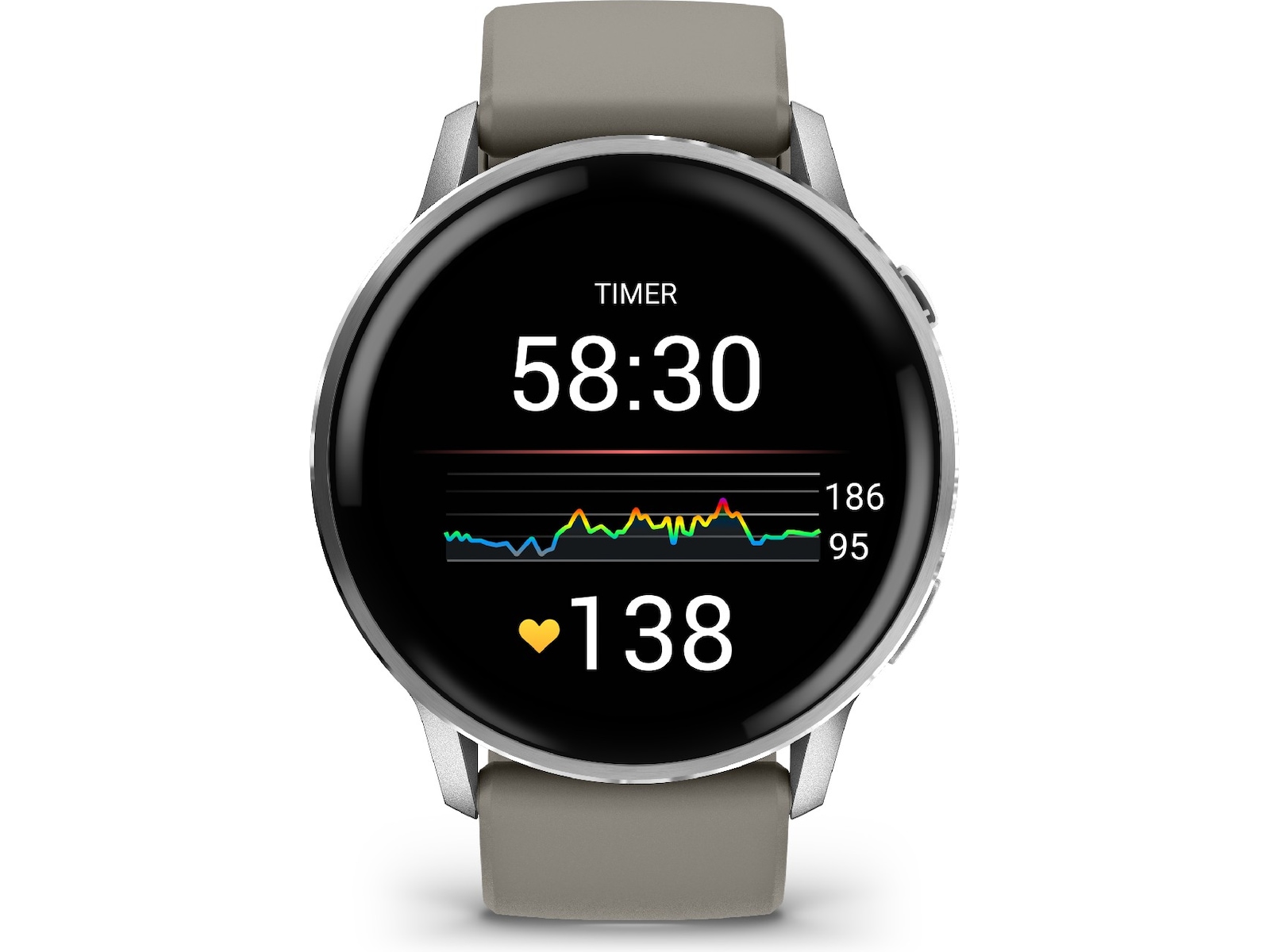 Garmin Venu 4 45mm GPS (silver/gray) Smartwatches
