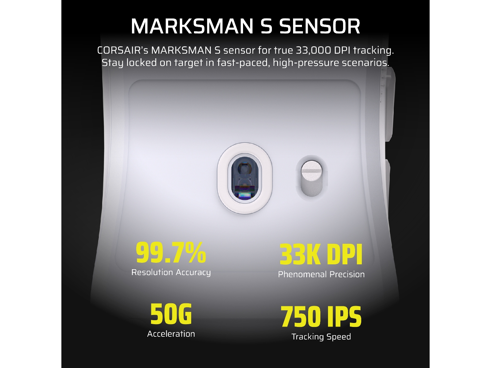 Corsair Sabre v2 Pro Ultralight Trådlös Gaming Mus (svart) Gamingmus